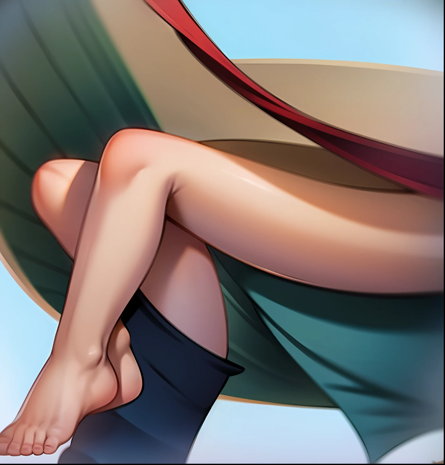 perverted woman,Wearing a JK uniform,Bare lower body facing forward