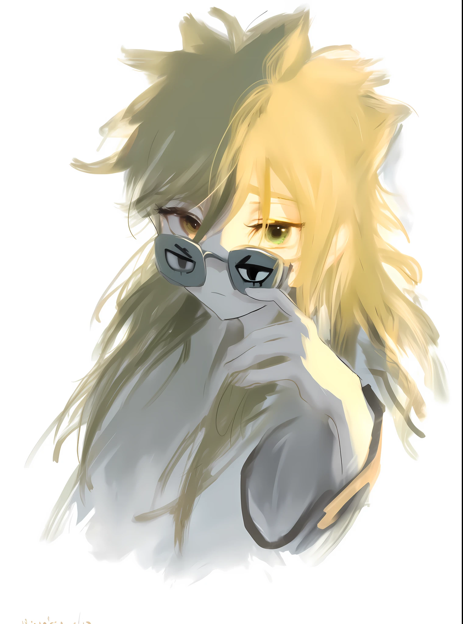 there is a drawing of a woman with a cat mask on, anime catgirl, made with anime painter studio, painted in anime painter studio, cute anime catgirl, beautiful anime catgirl, cat woman, neferpitou, anime portrait, zerochan art, anime figure, Cat girl, author:Ike no Taiga, style of anime, anime moe art style