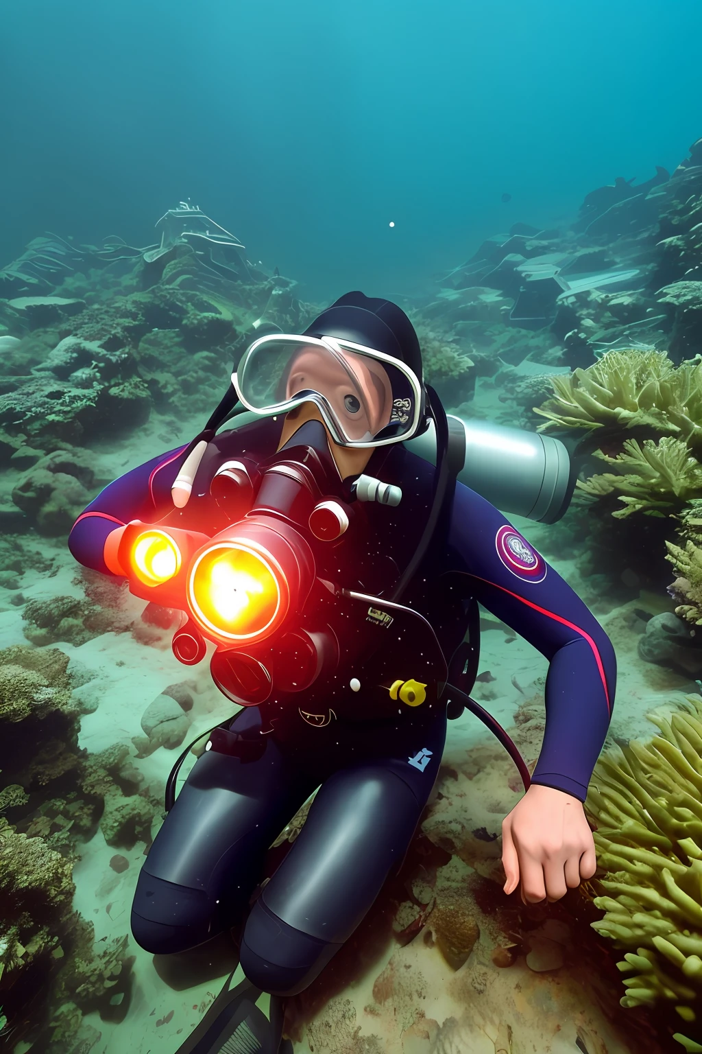 Deep Sea Behemoth Lost City Diver
