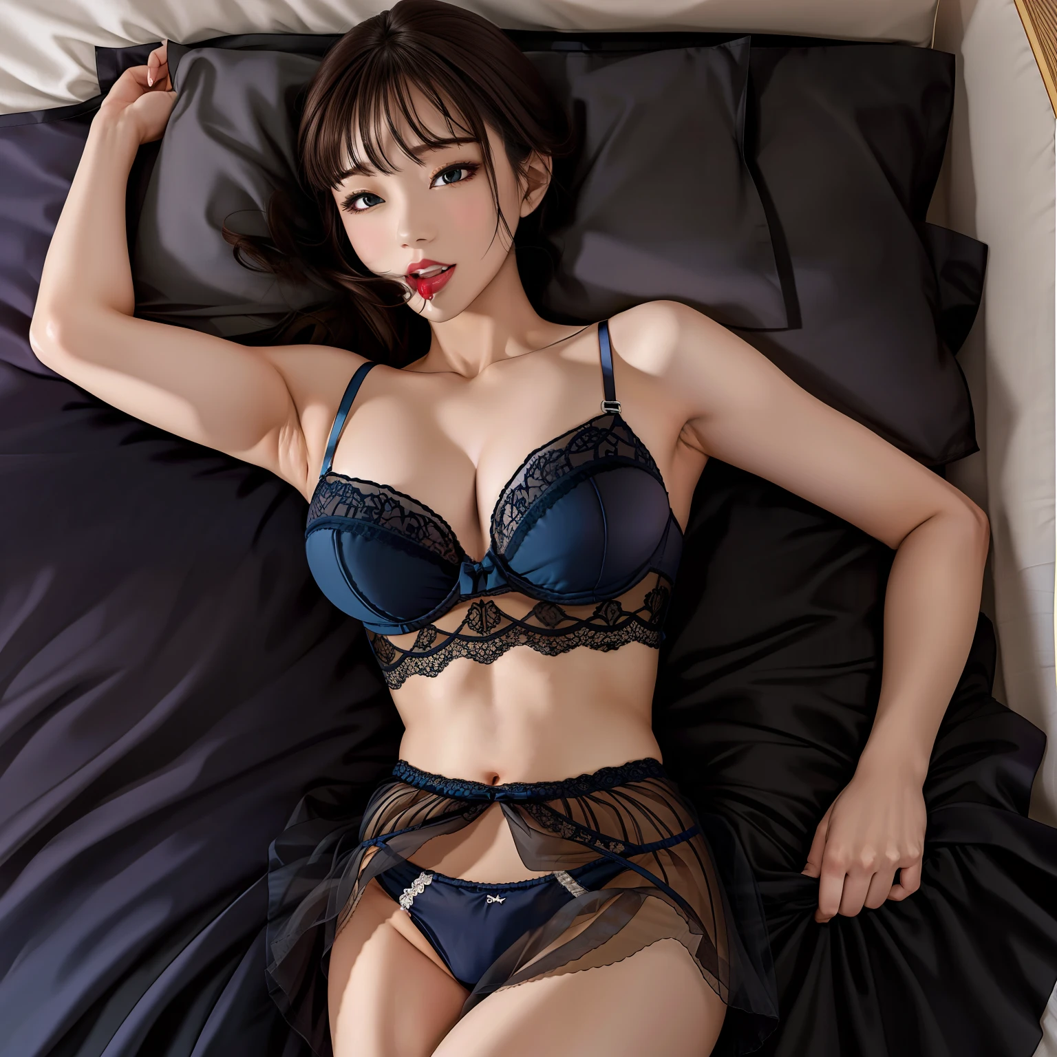 Beauthful,oral sexy,Tulle underwear,inroom