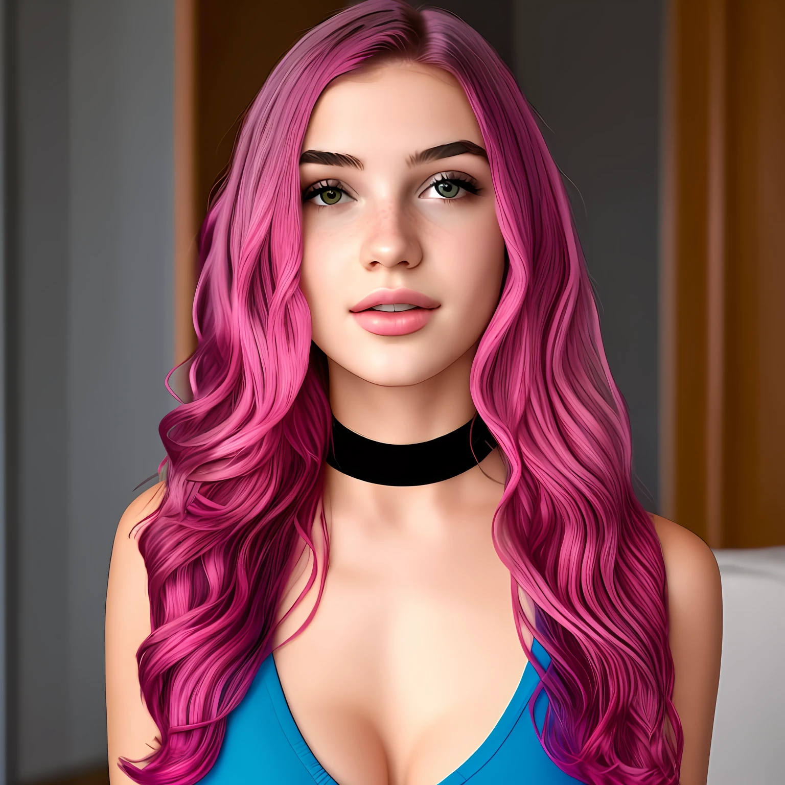 pink hair,s girl,noble,ellegance,