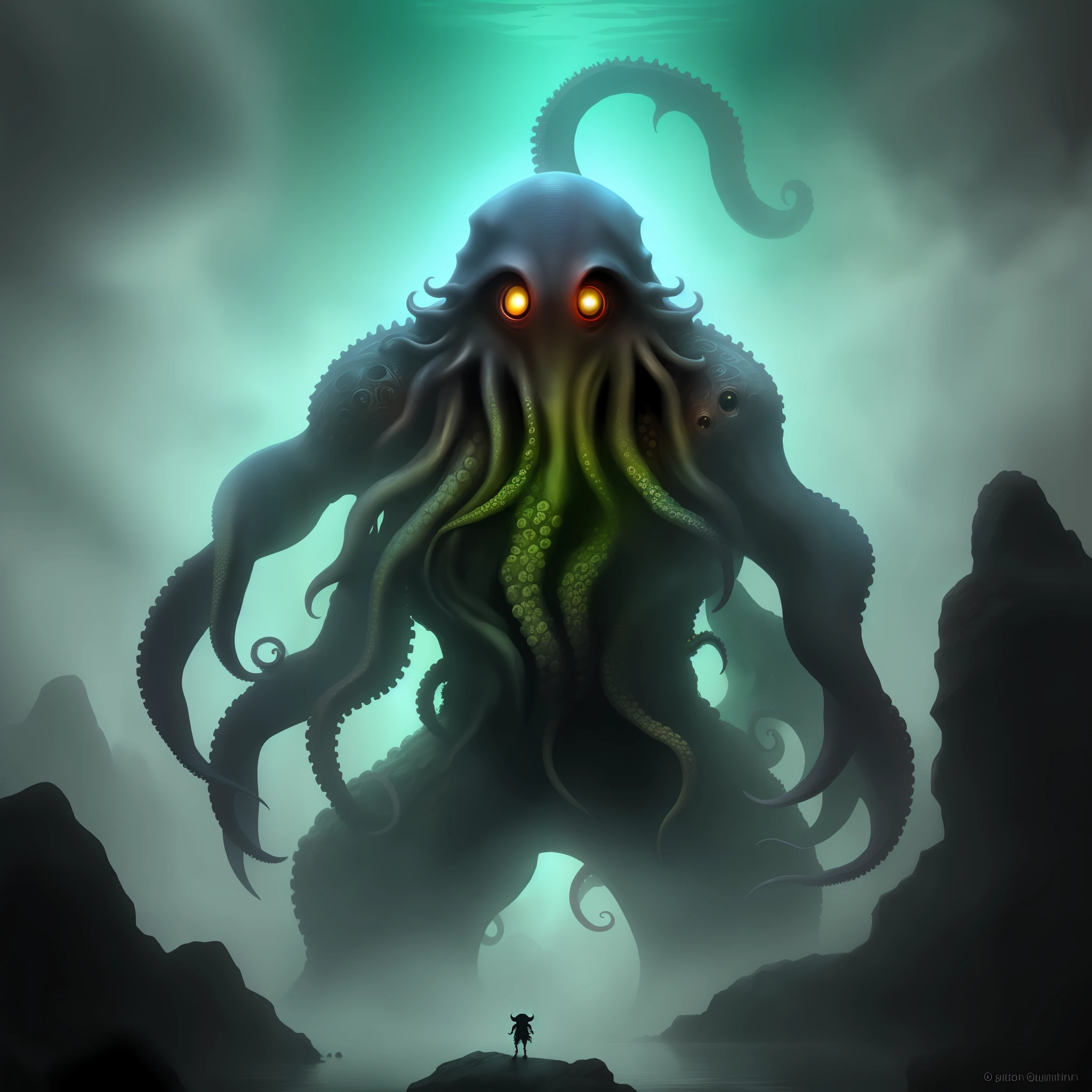 Cthulhu,an octopus
