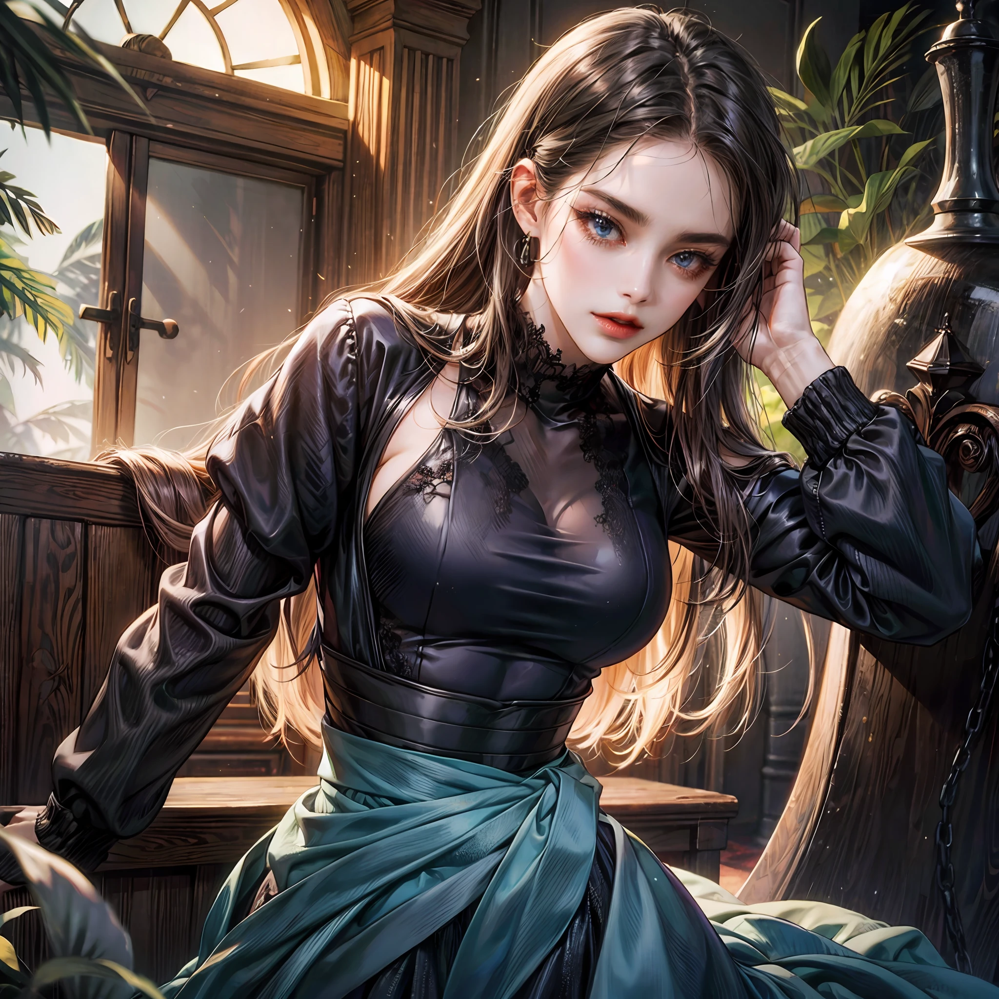 Alicia，Skirt that wraps hips --auto