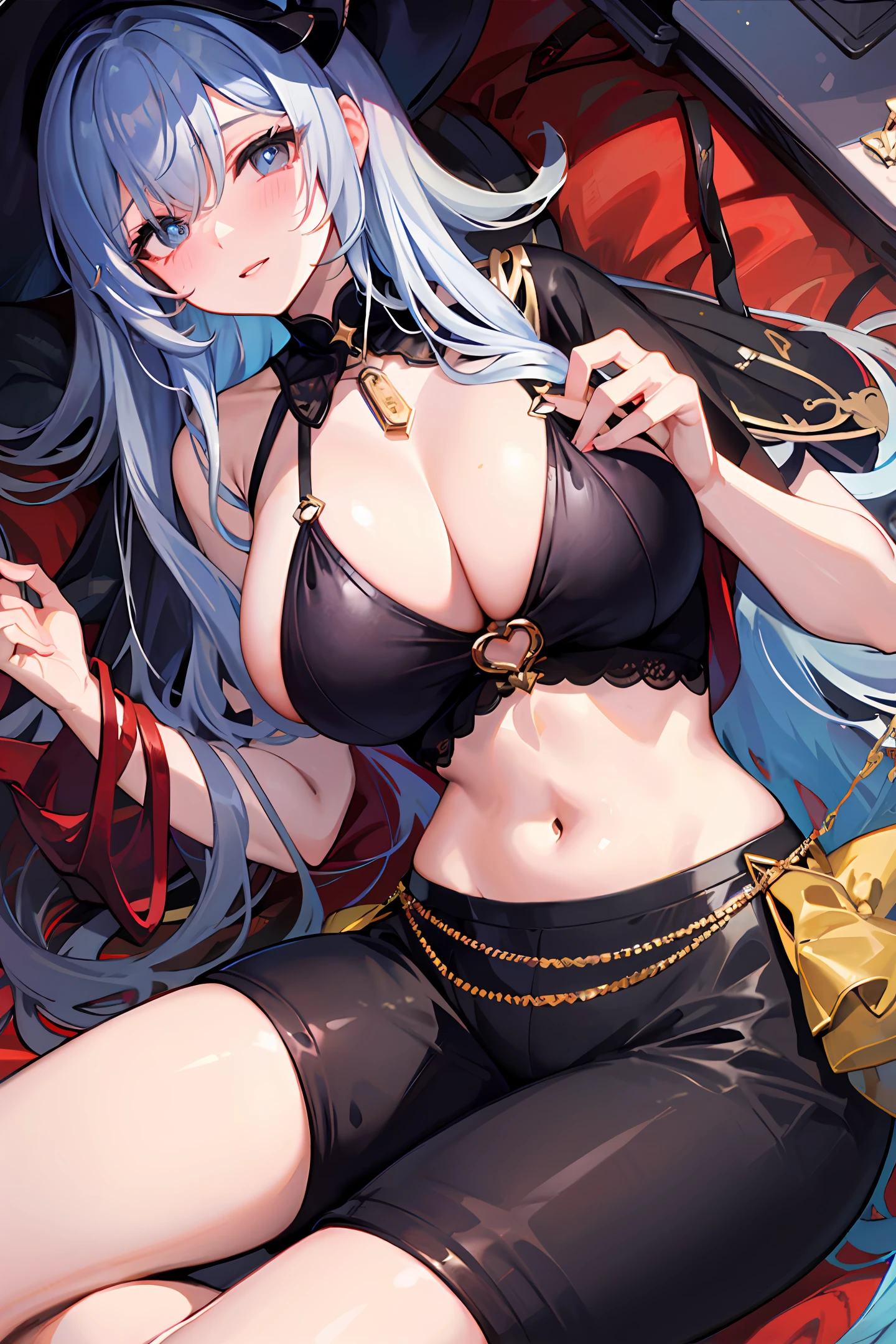 Big sister(Bigchest、seductiv、blacksilk)