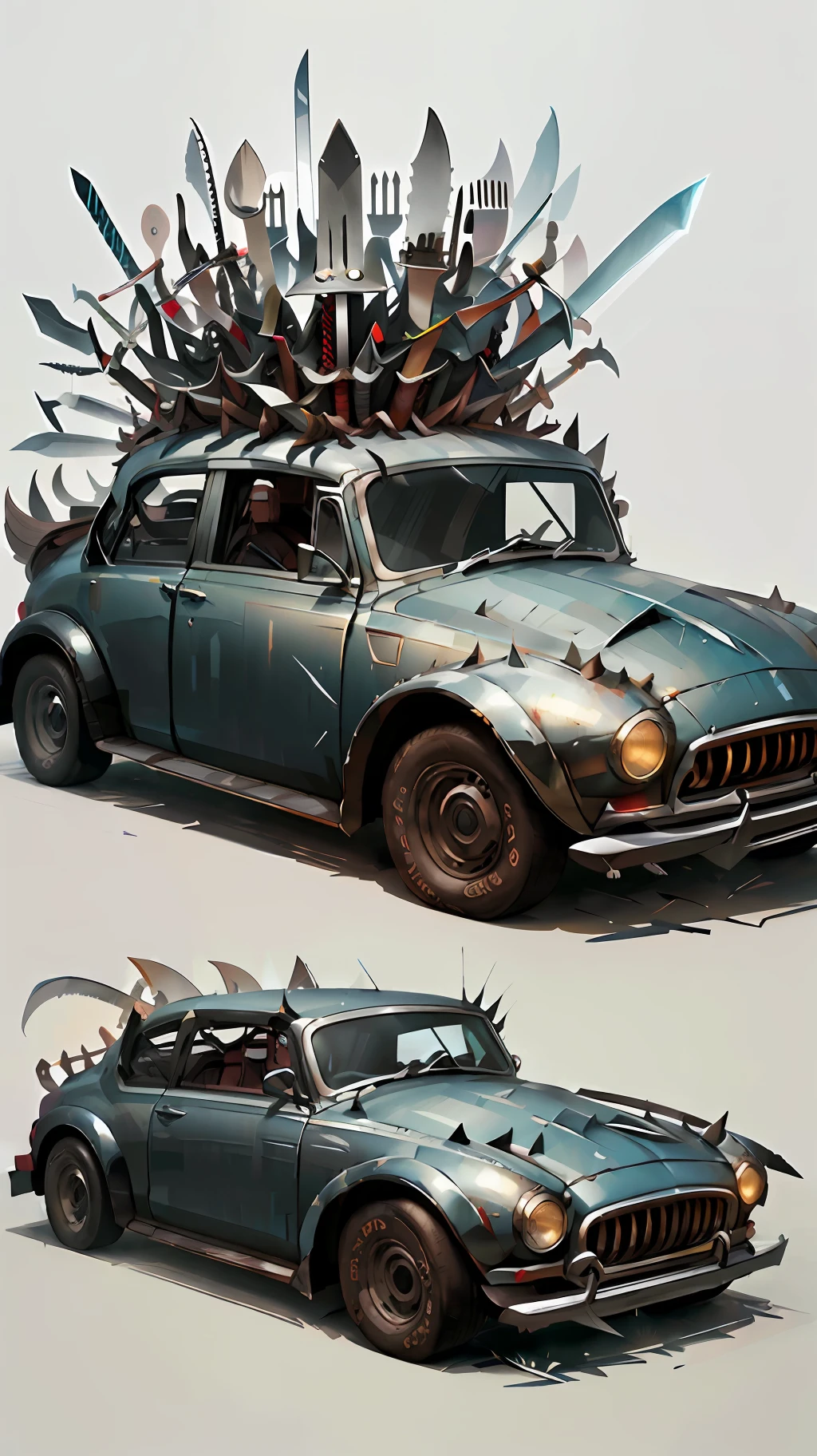 ManyBlades thor AI car