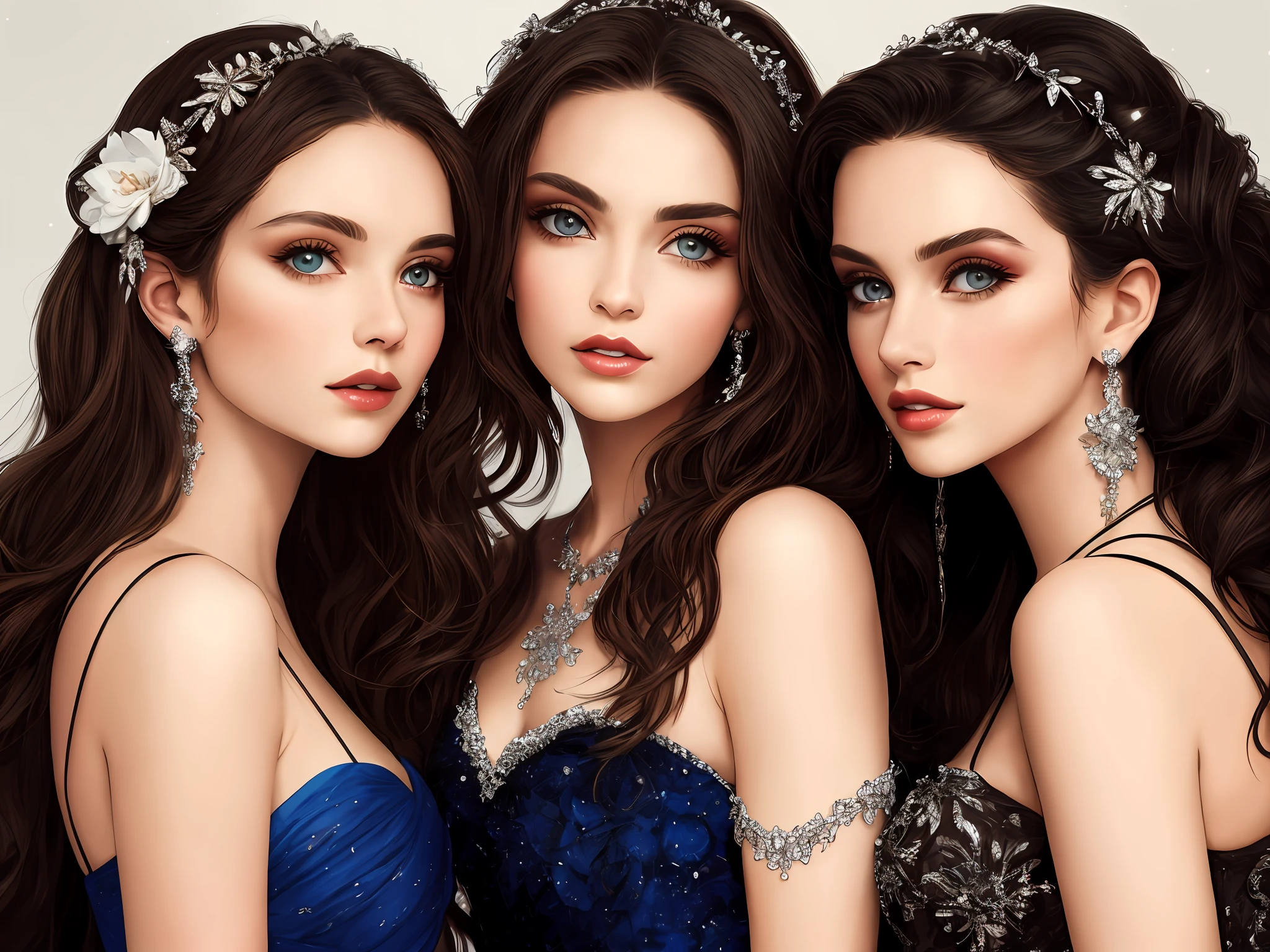 Adorned beauties