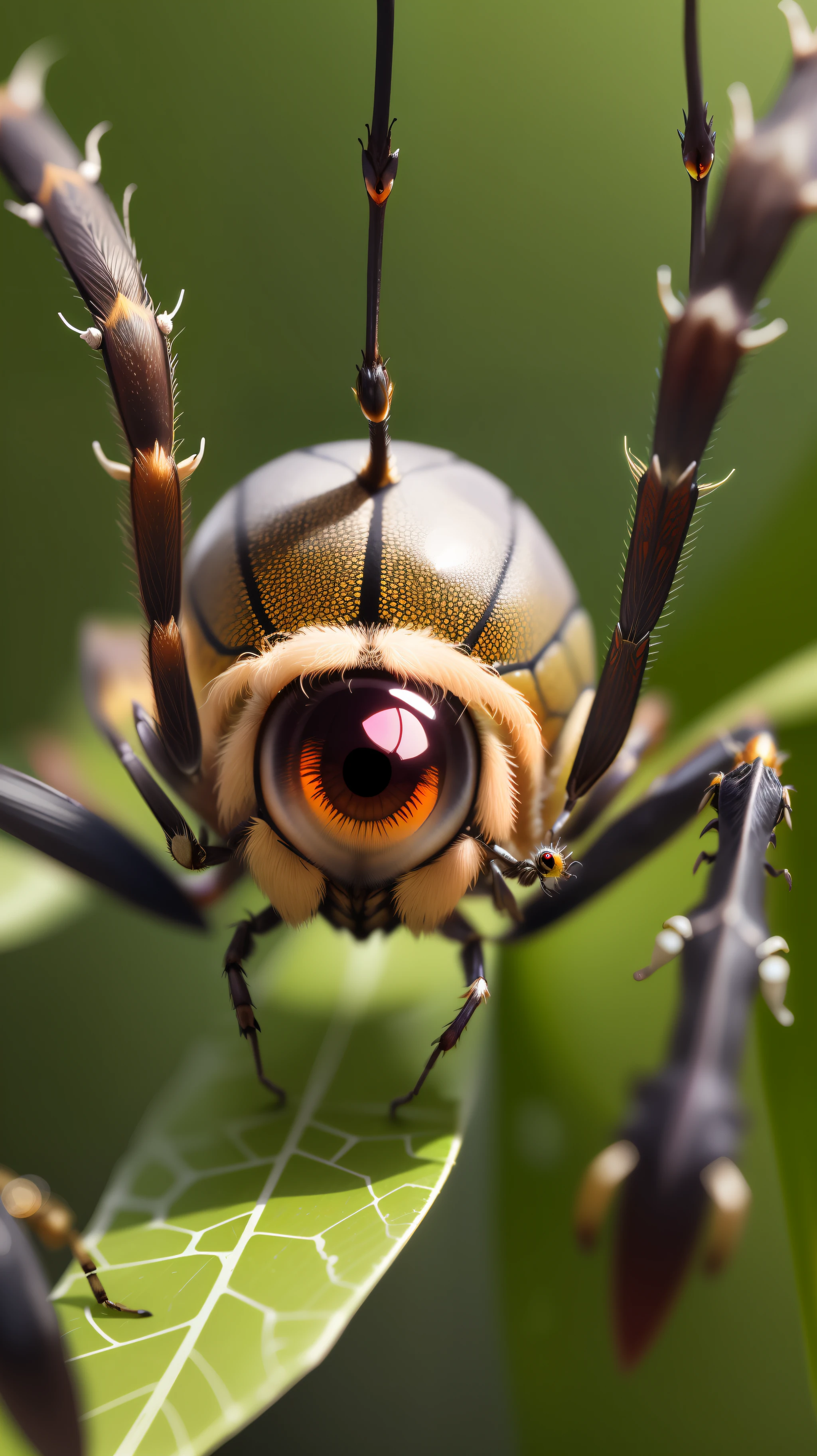 Insect,spider,spider in tree,spider eye,macro,macro spider,high resolution, high quality