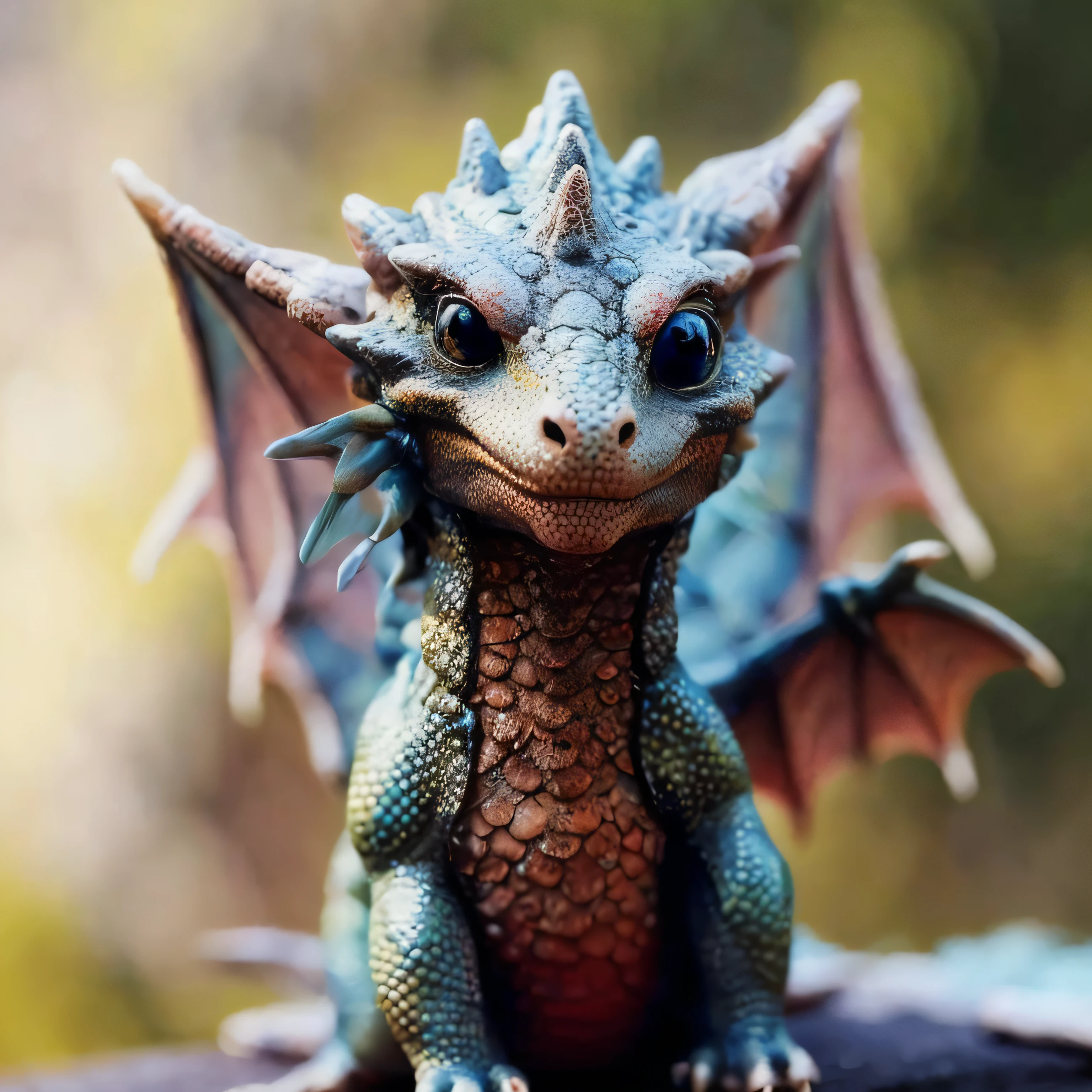 Cute dragon,Crystal eyes,Pink color,Saluting,