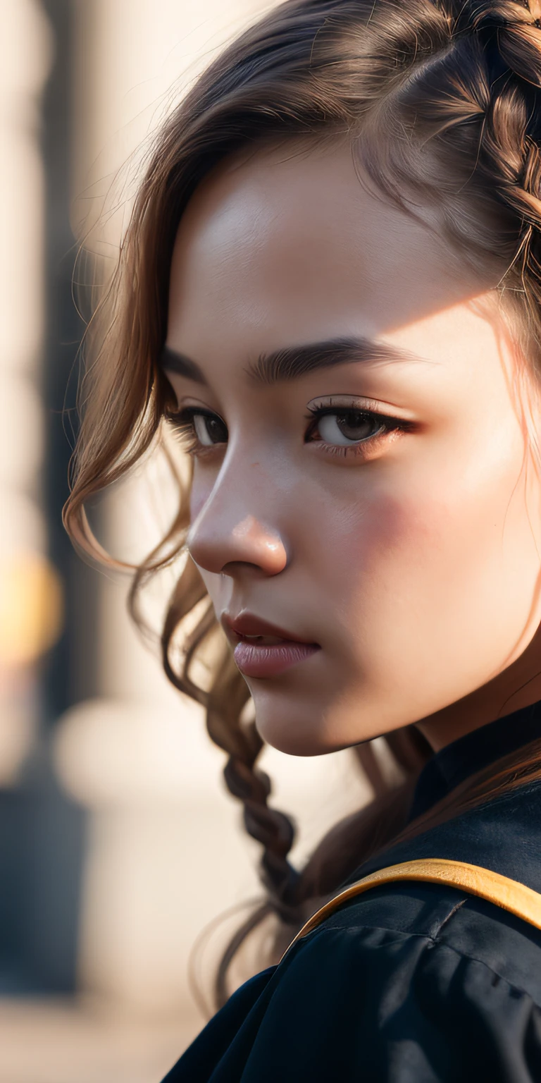 Beautiful mature Swedish college girl、(a blond、Curly hair in braids、Bun1)、In stylish outfits、Outside the street、suburb、((Slimed、小柄))、Hphotorealistic、The photograph、masterpiece、realisitic、真实感、photorealisim、highly contrast、Photorealistic Digital Art Art Trends Artstation 8k HD High Definition Detail Real、detaileds、Skin Texture、ultra-detailliert、realistic skin textures、armature、beste-Qualit、The ultra-Highres、(Hphotorealistic:1.4)、、hight resolution、detaileds、Raw foto、Sharp Re、 By Lee Jefferies Nikon D850 Film Stock Photo 4 Kodak Portra 400 Camera F1.6 Lenses Rich Color Ultra Realistic Realistic Textures Dramatic Lighting Unreal Engine Trending at Art Station Cinestill 800、((facial close-up))