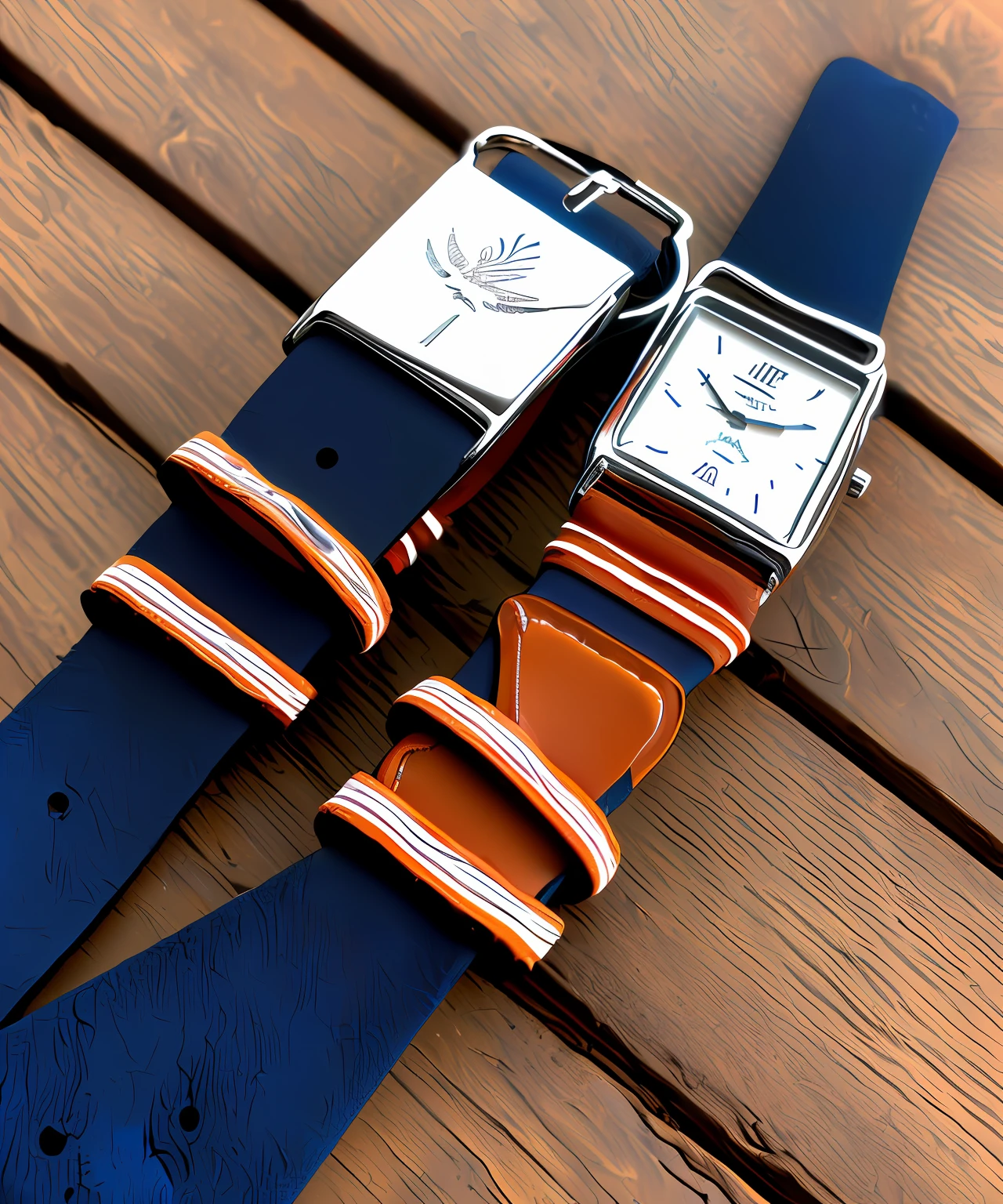 Children jump leather bands