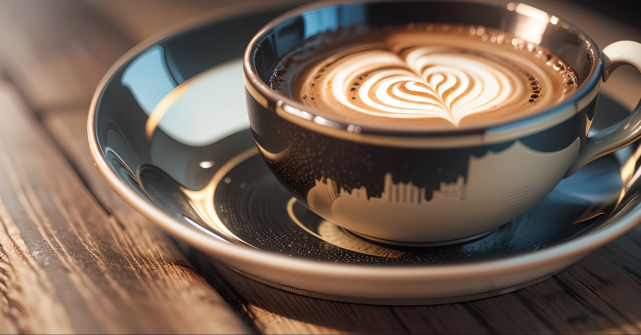 📸 A hyper-realistic, Highly detailed, and high-resolution 16k image of a cozy, inviting café interior. The image showcases a beautifully set table with a cup of coffee, a pastry, and a book, creating a perfect setting for a café tour. The style is inspired by the warm, Cozy aesthetics, found in lifestyle blogs. The camera is a Canon EOS 5D Mark IV DSLR with an EF 24-105mm f/4L IS II USM lens, a resolution of 30.4 megapixels, ISO sensitivity of 100, and a shutter speed of 1/125 second. --AR 16:9 --V 5.1 --style raw --q 2 --s 750 --auto --s2