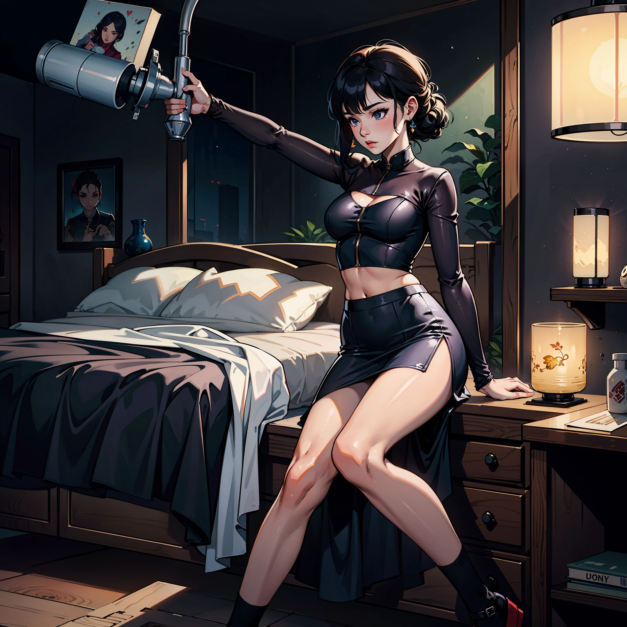 DNF Jianhao   （Wife Art High Resolution 4K Forecut Upturned Miniskirt 1girl Best Painting  ） --auto