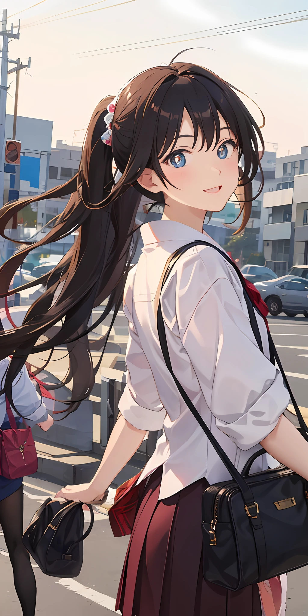 Real Human,Kizi,pupils,校服,schools,laughingly,Turn Back,blanche,Youthful
