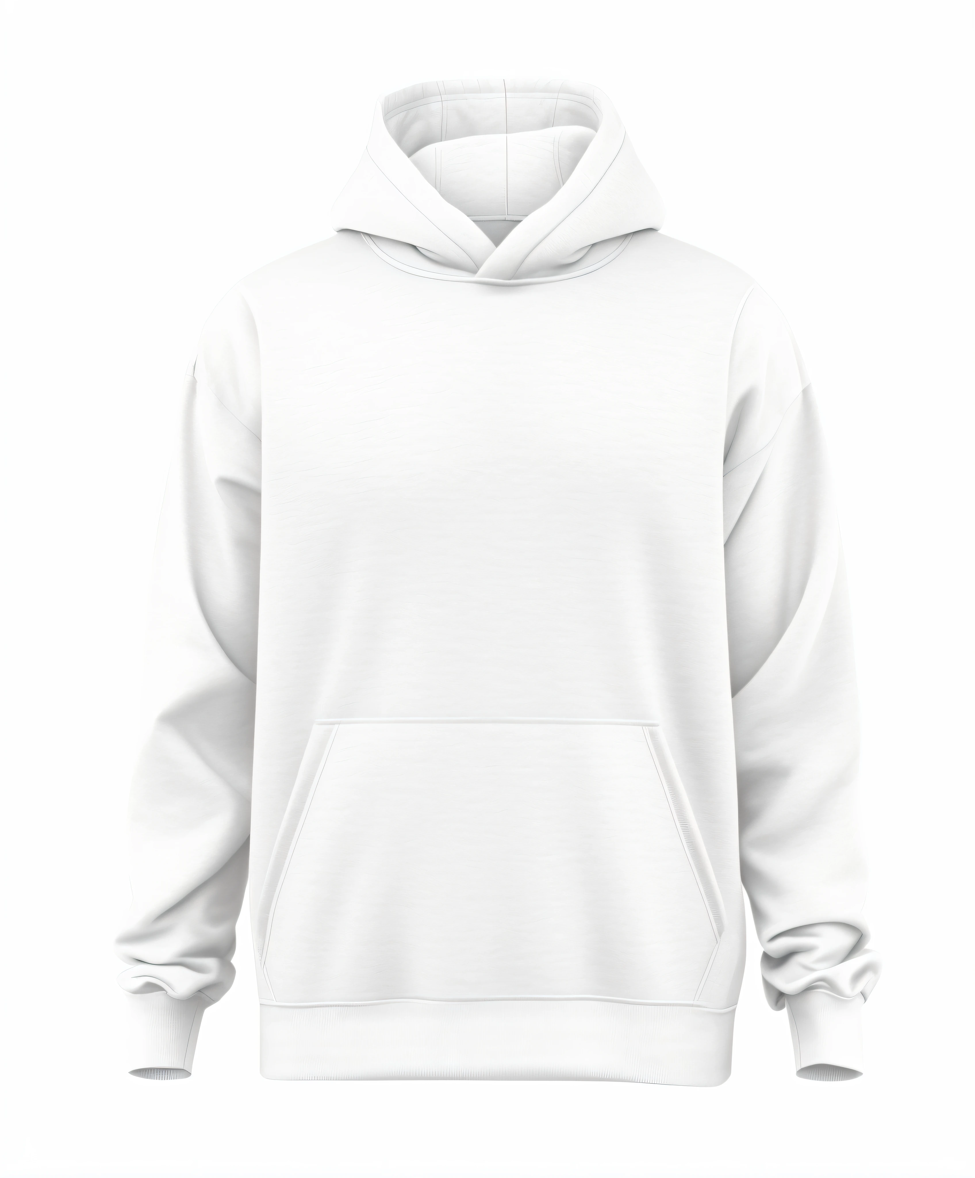 a white hoodie with a hoodie on the front and a hoodie on the back, no hood | | realistic shaded, hoodie, wearing a hoodie, realistic clothing, wearing hoodie, detailed clothing, wearing an oversized hoodie, white clothing, oversized hoodie, hoody, casual white garment, realistically rendered clothing, sports clothing, casual clothing, wearing a hoody