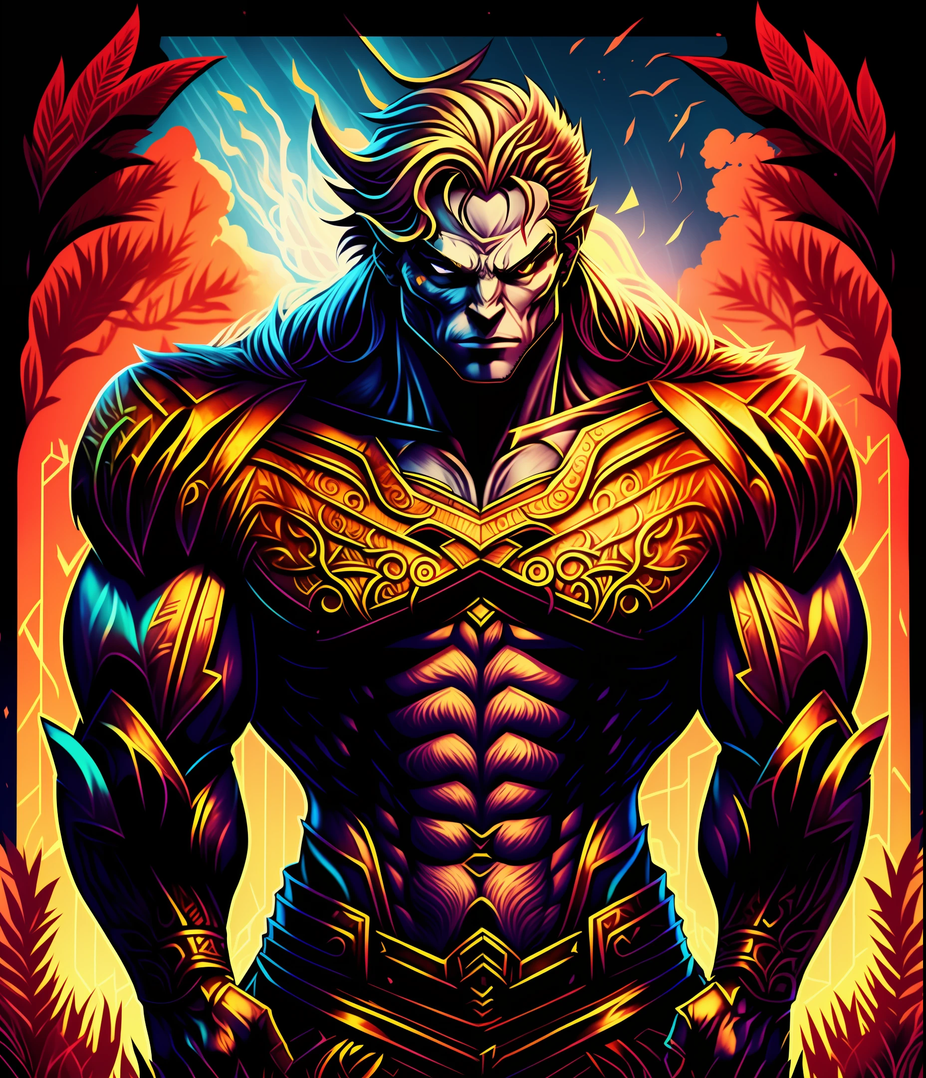 Muscular Handsome Sven Company