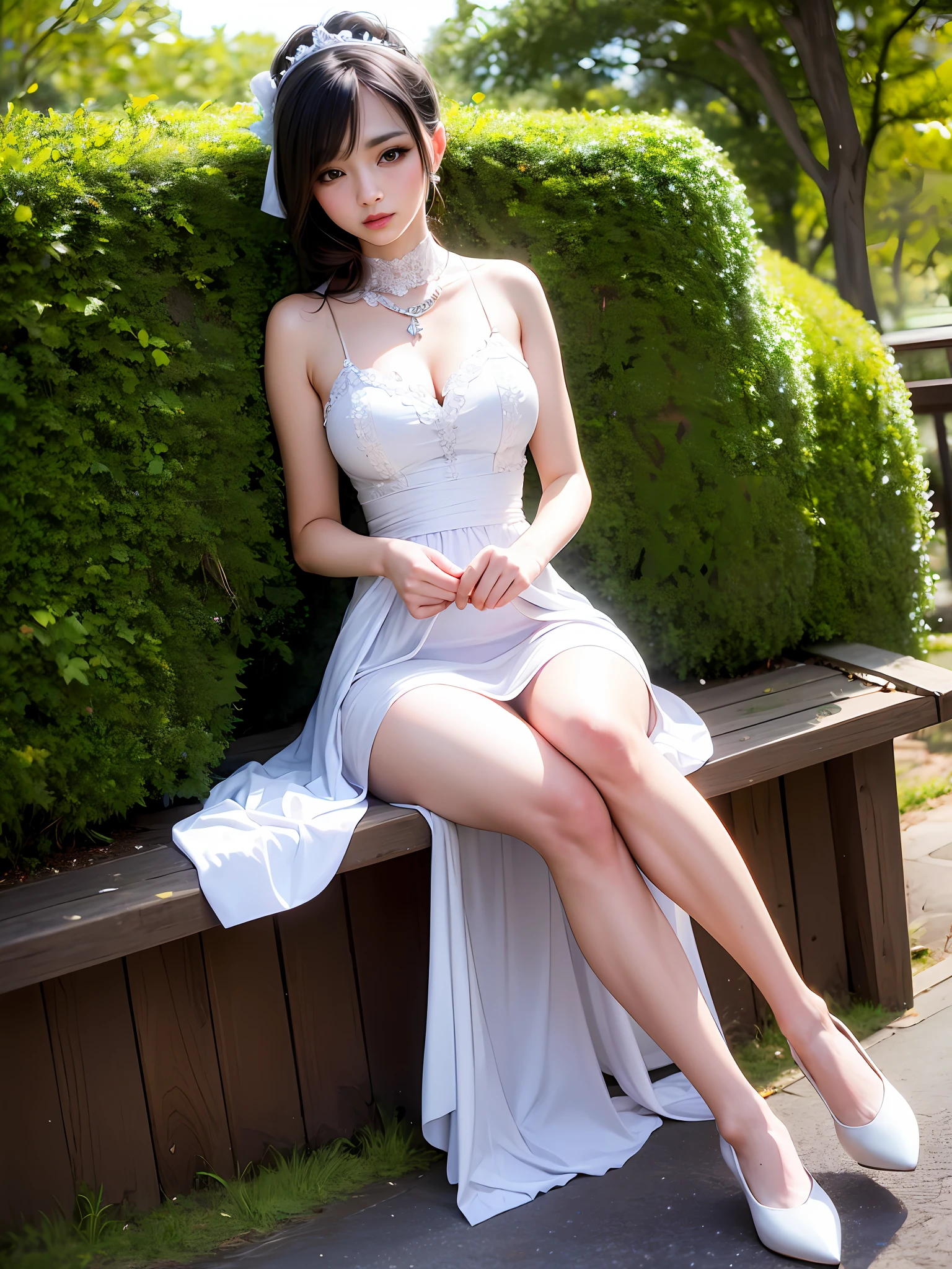 Beauty dressed revealingly
