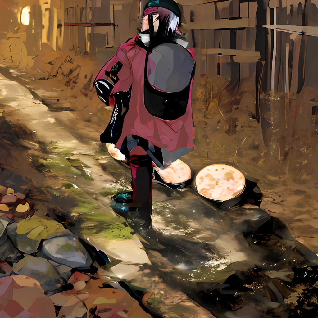 Uchiha with soil