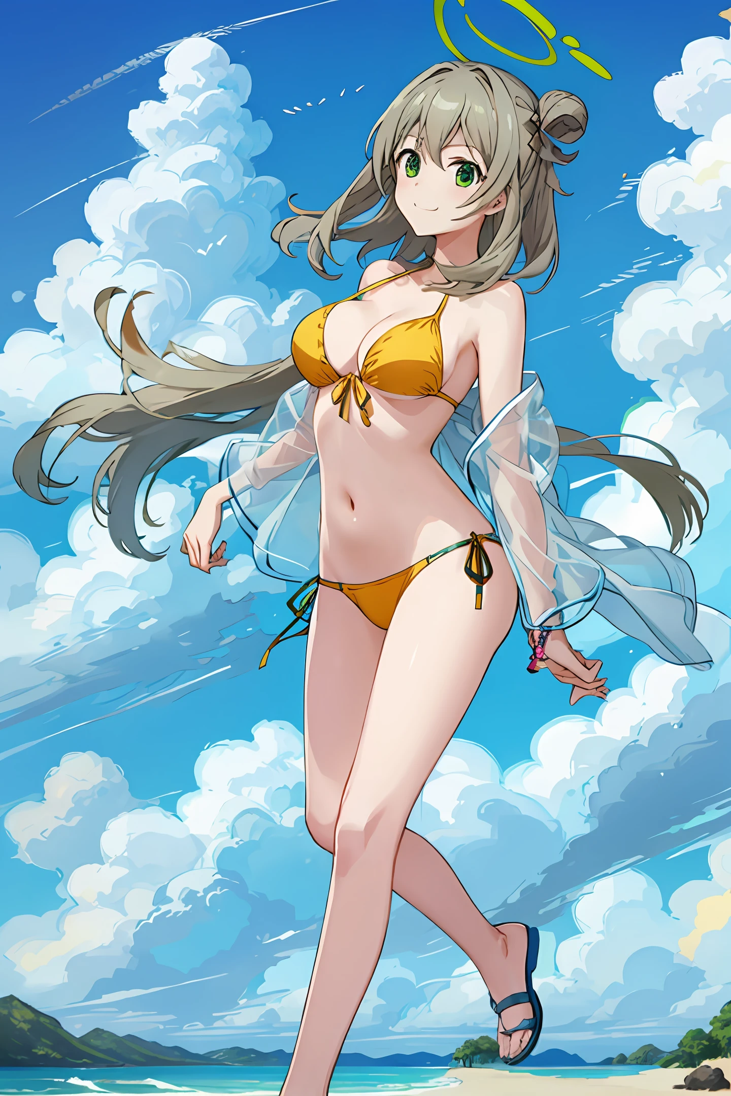 Tatenashi Sarashiki from infinite stratos In a bikini