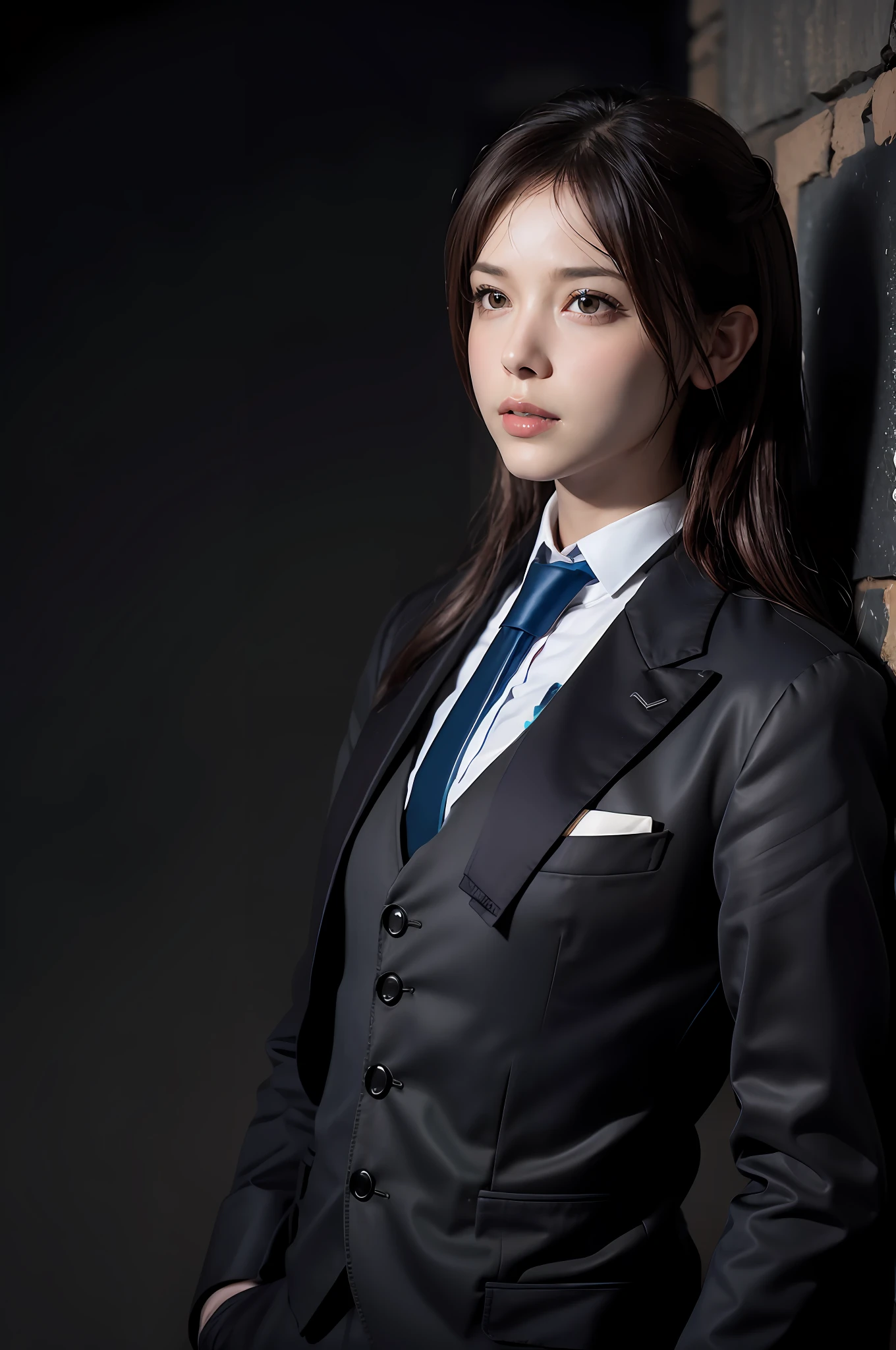 red necktie