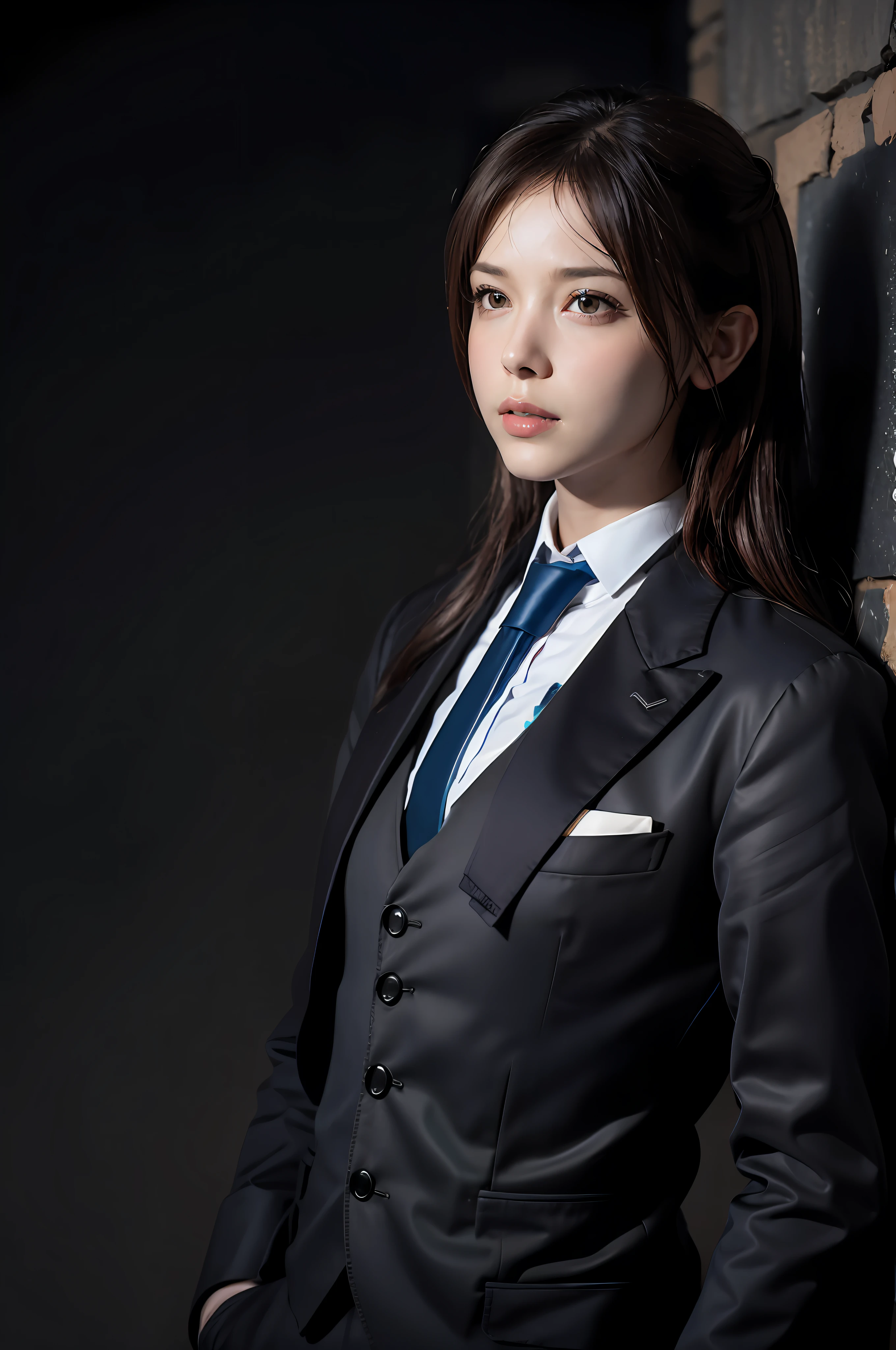 red necktie