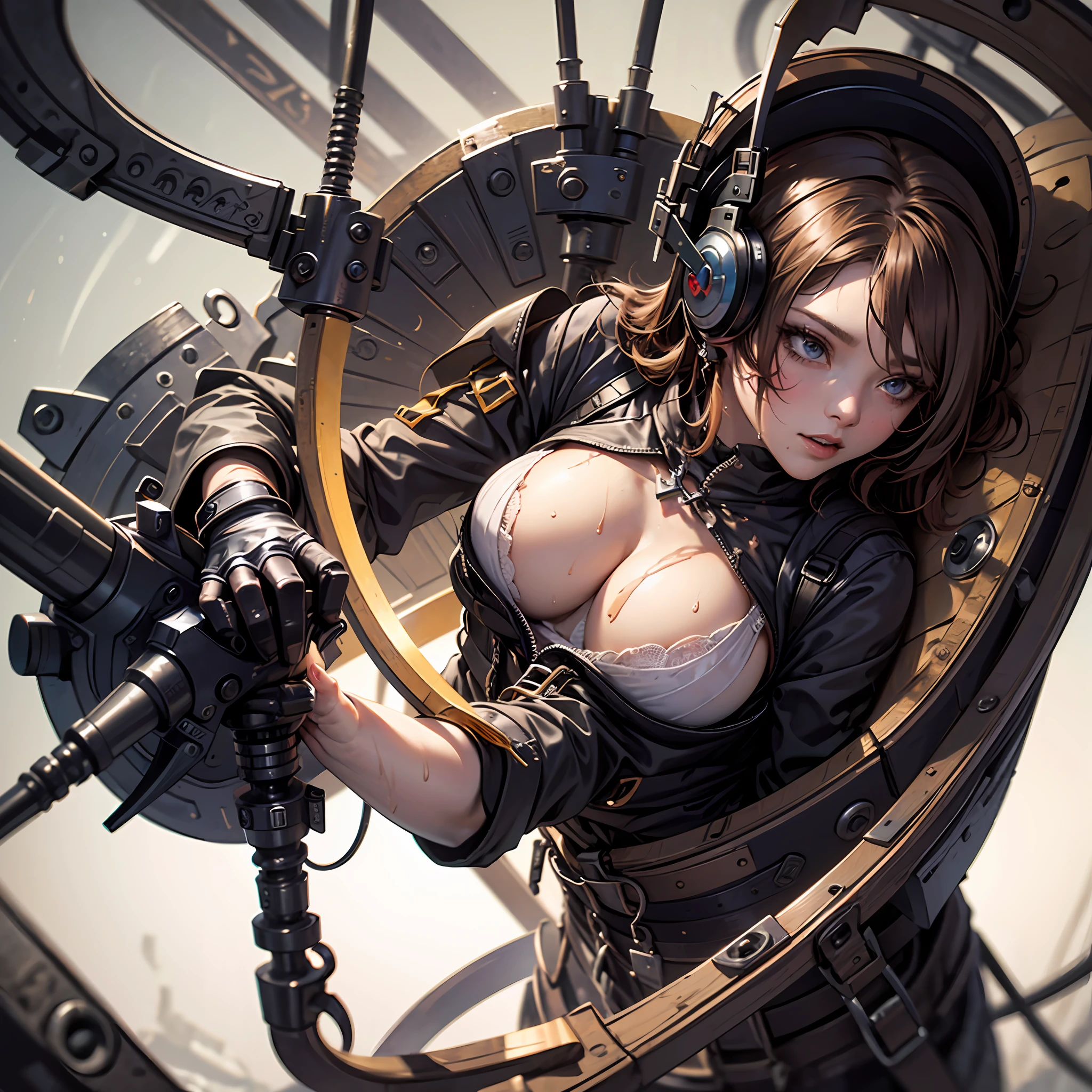 tmasterpiece,Highest image quality,Heavy rain hazy,length hair,Half-off shirt,torn laundry,wetclothes,Wet hair,full bodyesbian,volutpuous,seductiv,Beautiful breasts,Impeccable,modern day,Realiy,oras --auto