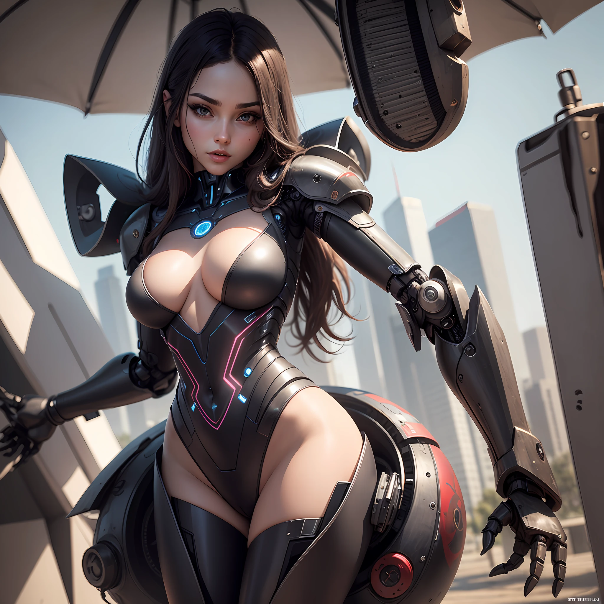 Sexy female robot --auto