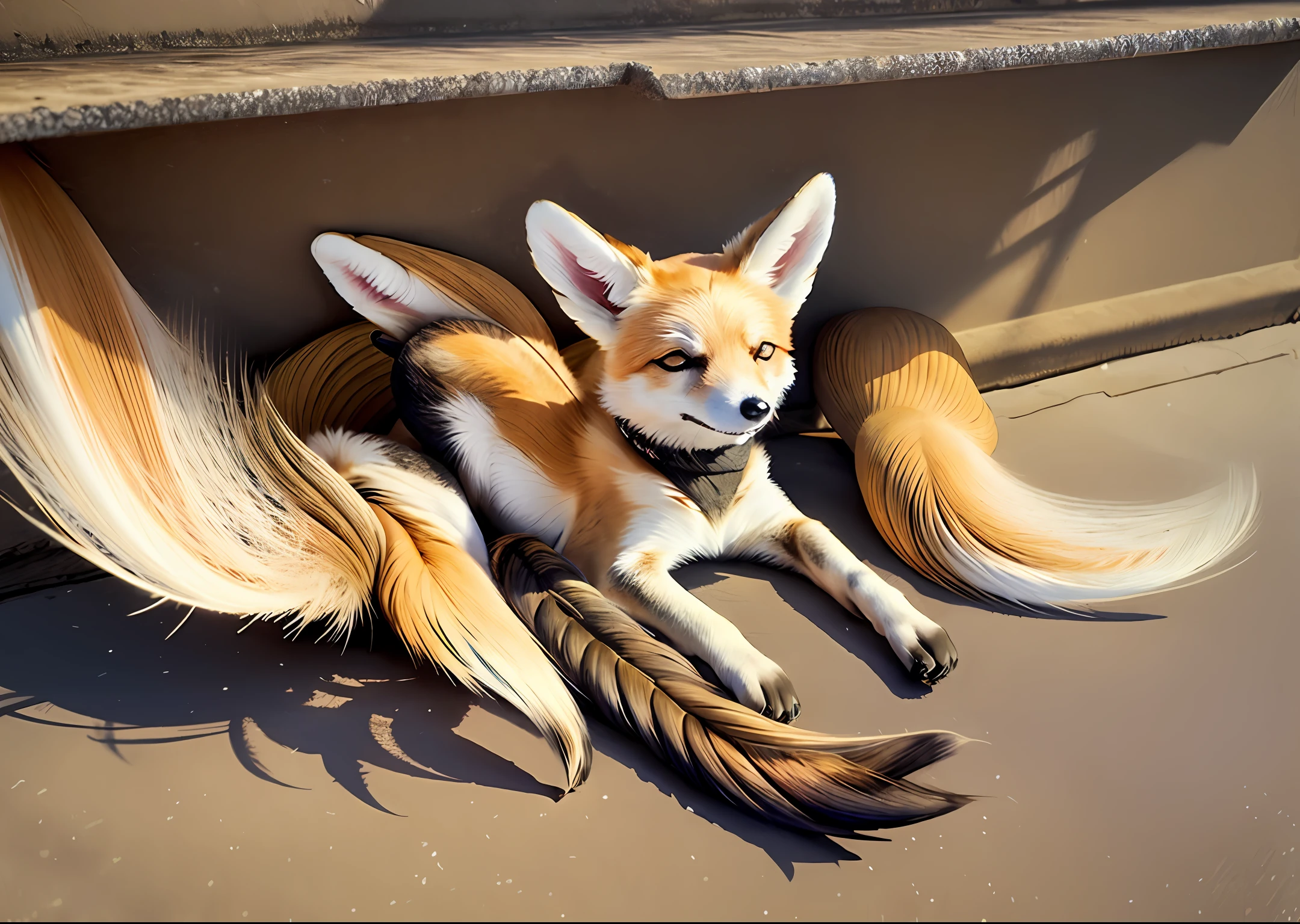 nine tail fox