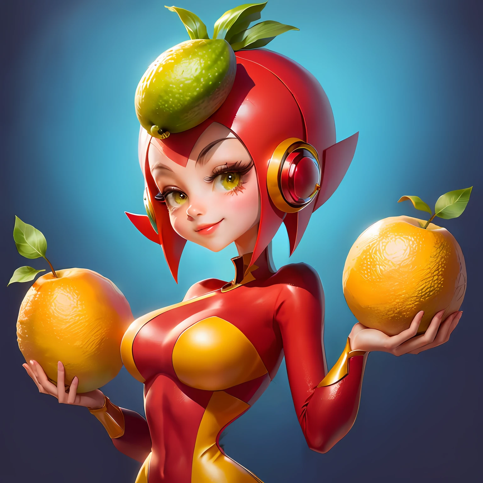 Fruit in the basket