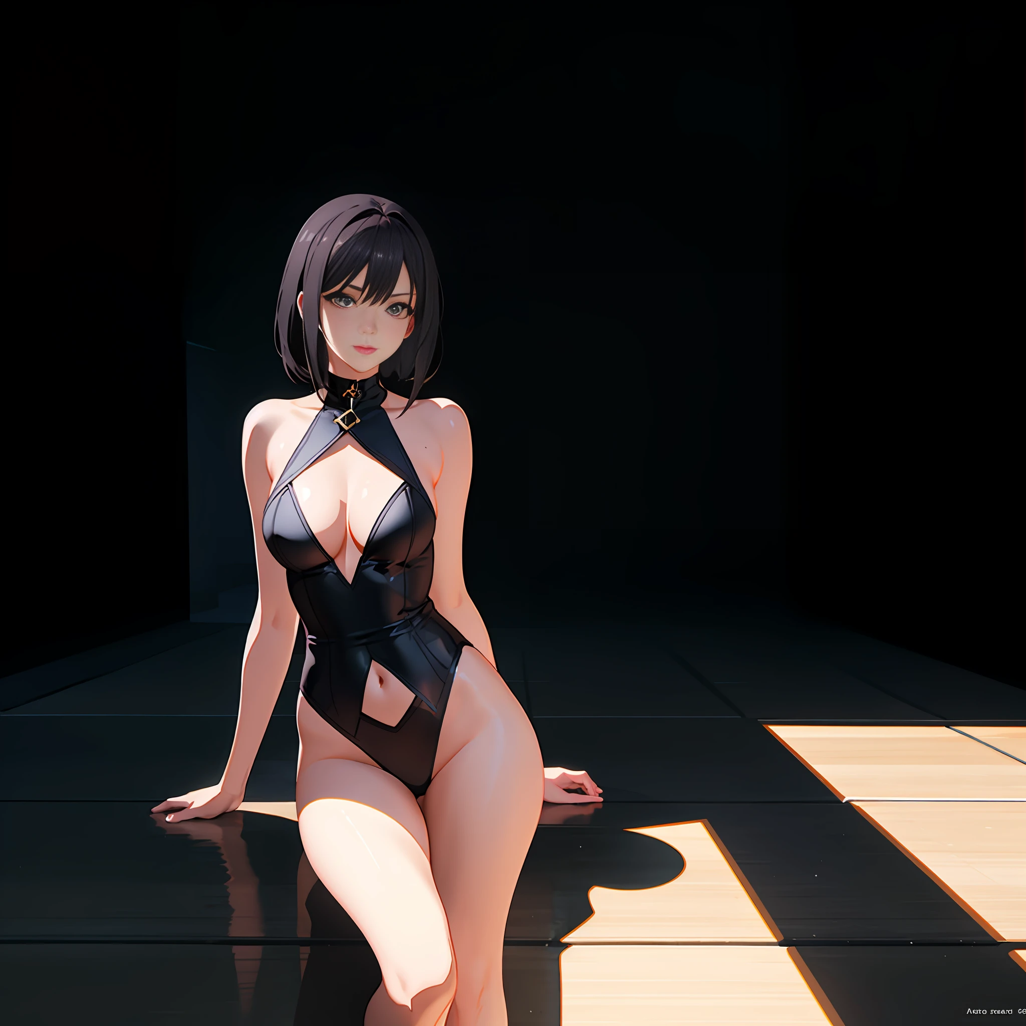 Good women pose with bamboo leaves, seductive anime girls, [ 4 K digital art ]!!, photorealistic anime girl rendering, Smooth anime CG art, Anime. Soft lighting, 3 d anime realistic, Fanart Meilleure ArtStation, Surrealism female students,  photorealistic anime, realistic shadow perfect body