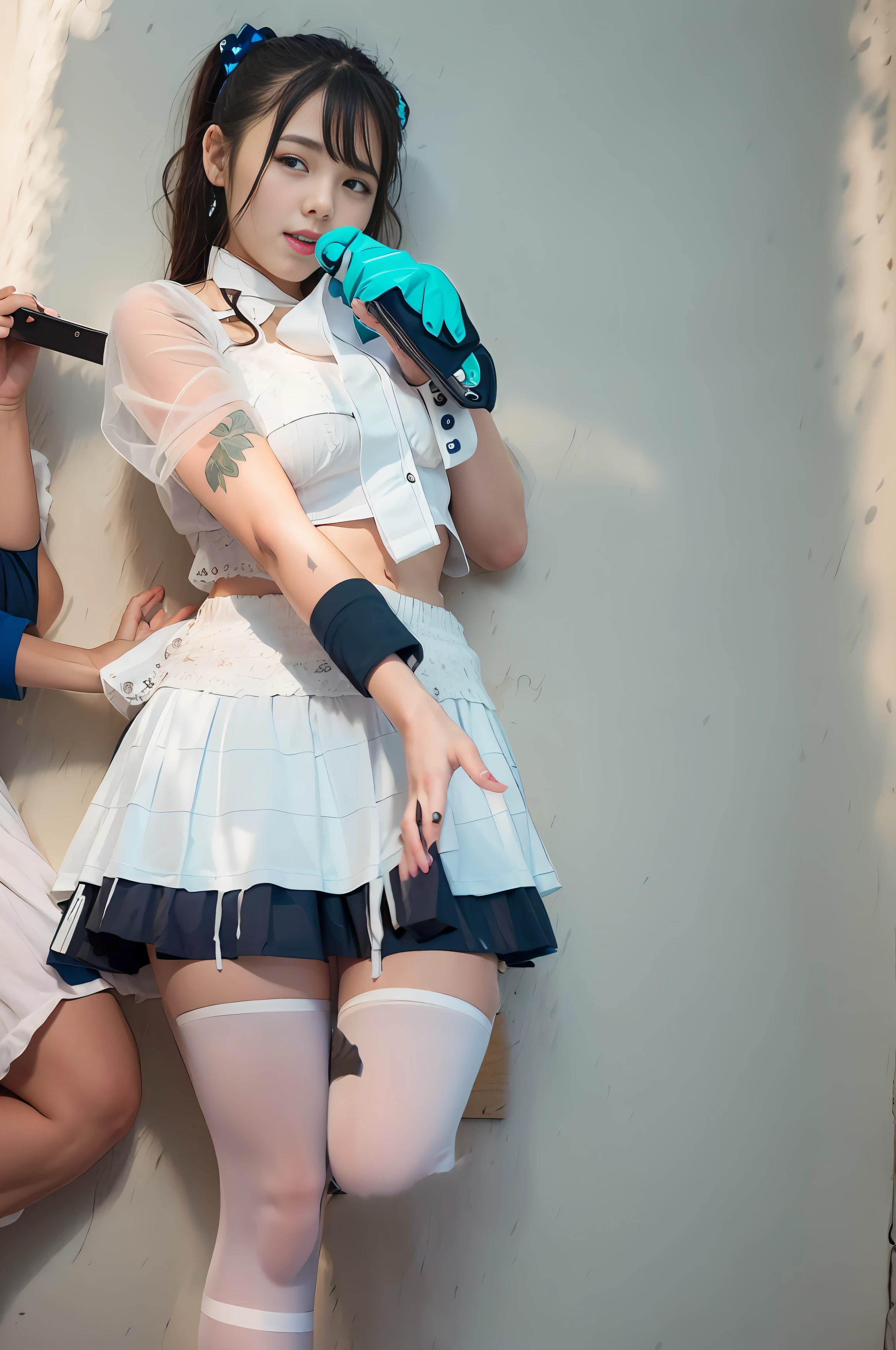 white stockings