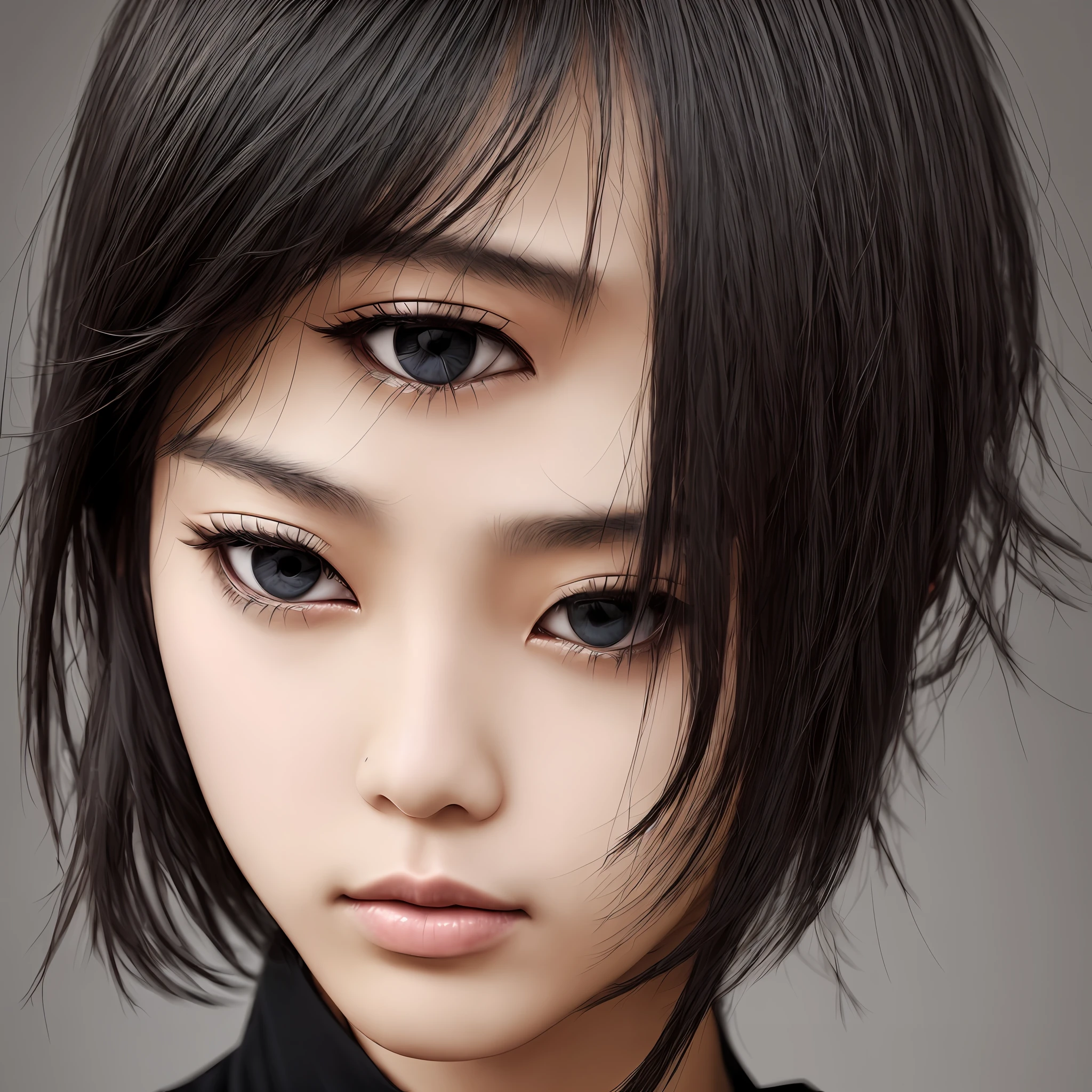 黑The eye,Black hair,male people,tear-mole,1人, --auto