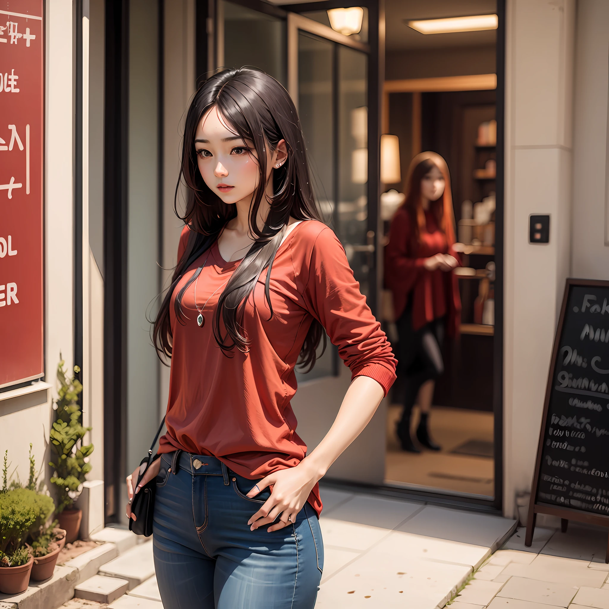 length hair,Red clothes,plumw --auto