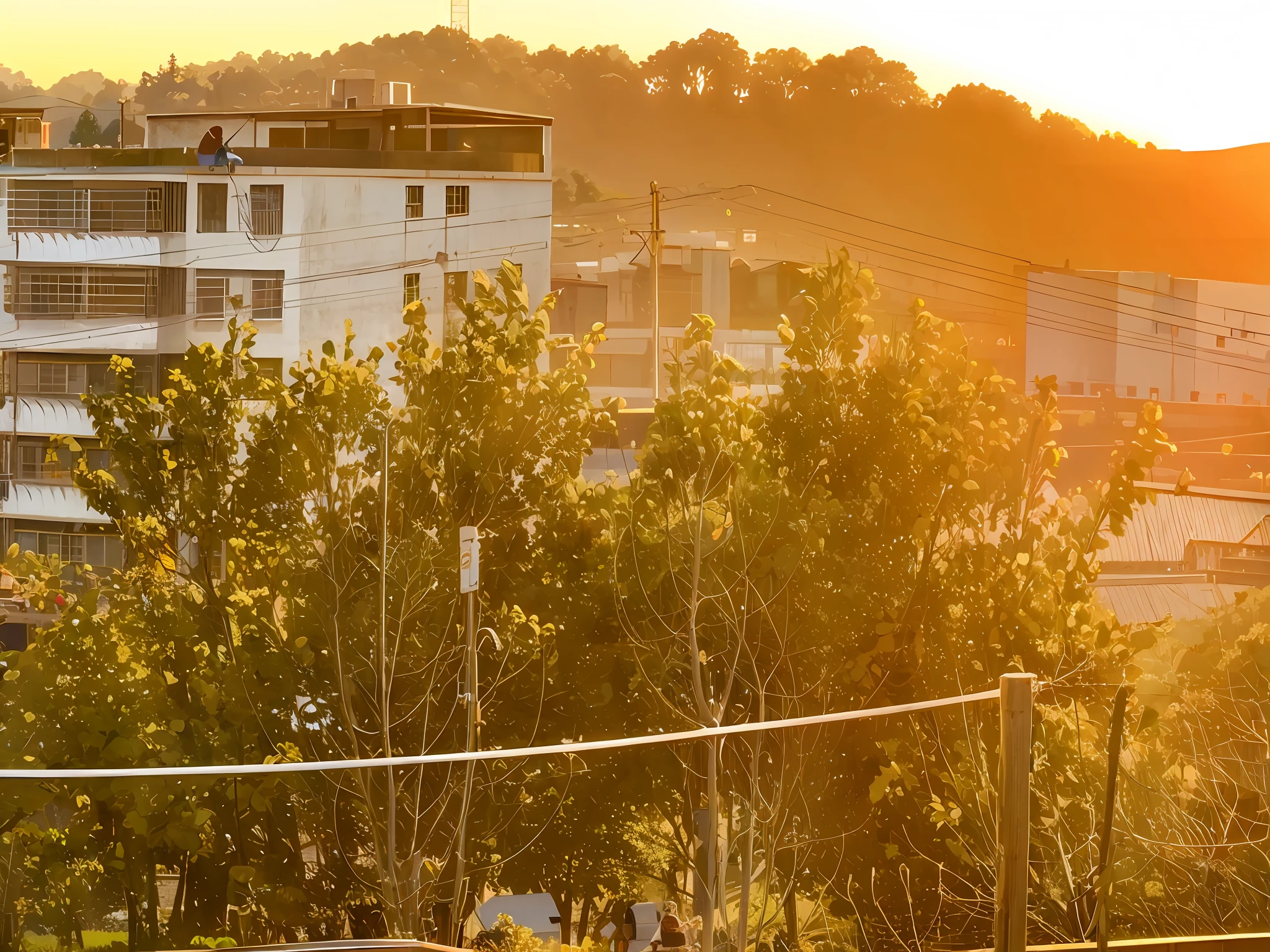 there is a man that is standing on a hill with a skateboard, golden hour time, morning golden hour, taken at golden hour, shot at golden hour, golden hour sunlight, golden hour scene, in the golden hour, prime time, Sol da Hora de Ouro, ( prime time ), (prime time), prime time, sundown golden hour, around the city