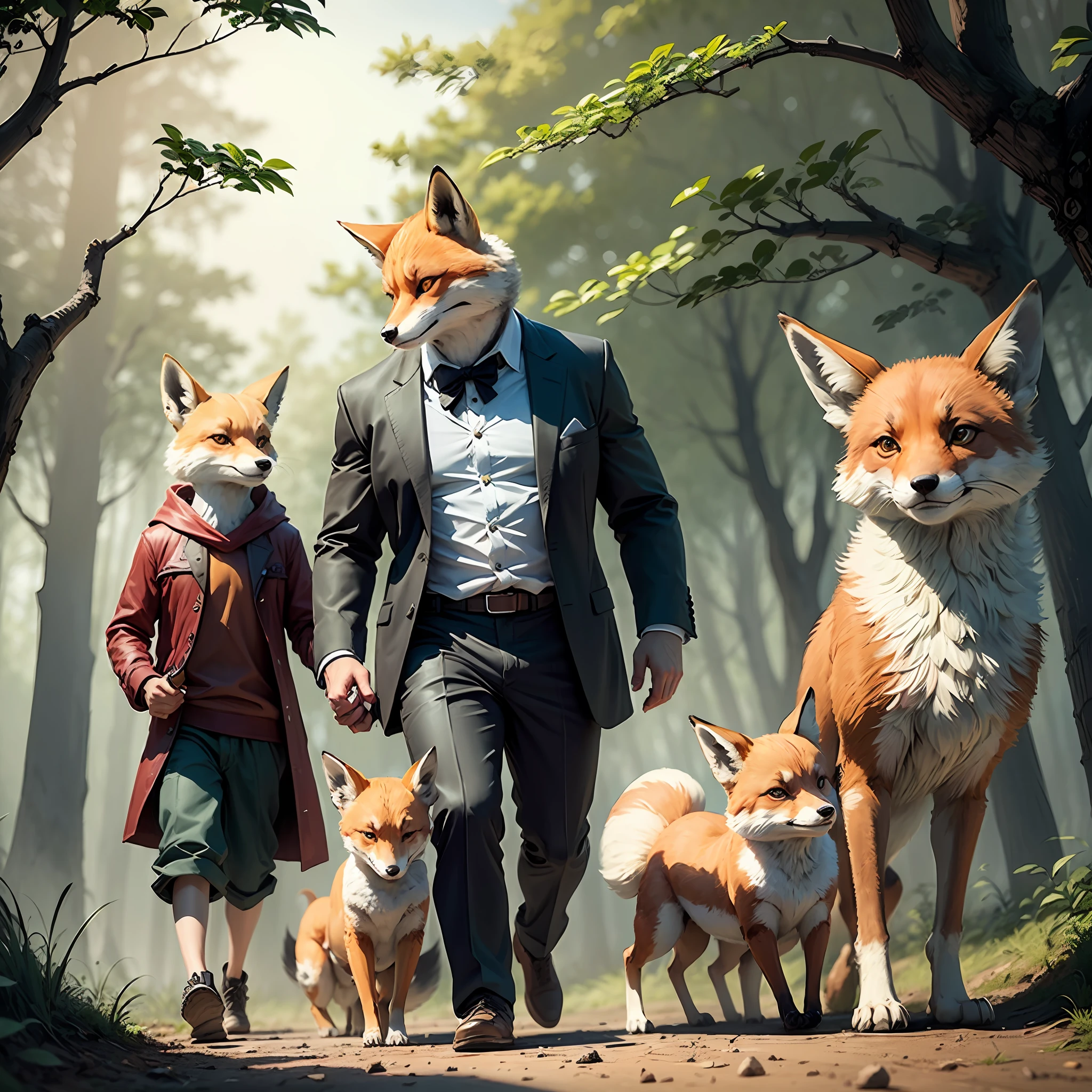 In the end, Mr. Fox and his family are victorious. They outsmart the farmers and escape to safety. Mr. Fox learns that even though he can't escape his past, he can still choose his own destiny. He decides to use his talents for good and become a protector of the animals in the forest. --auto