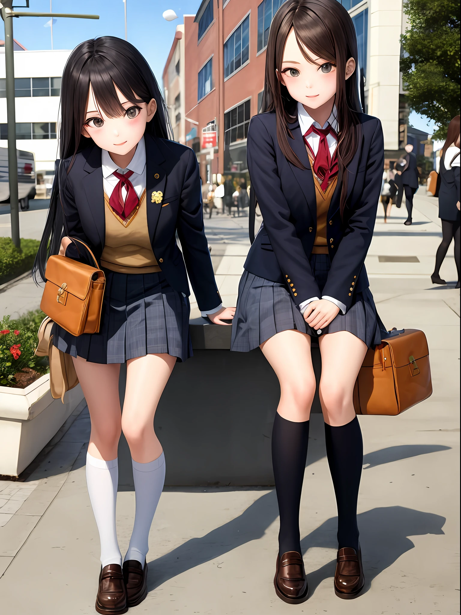 schoolgirls，adolable