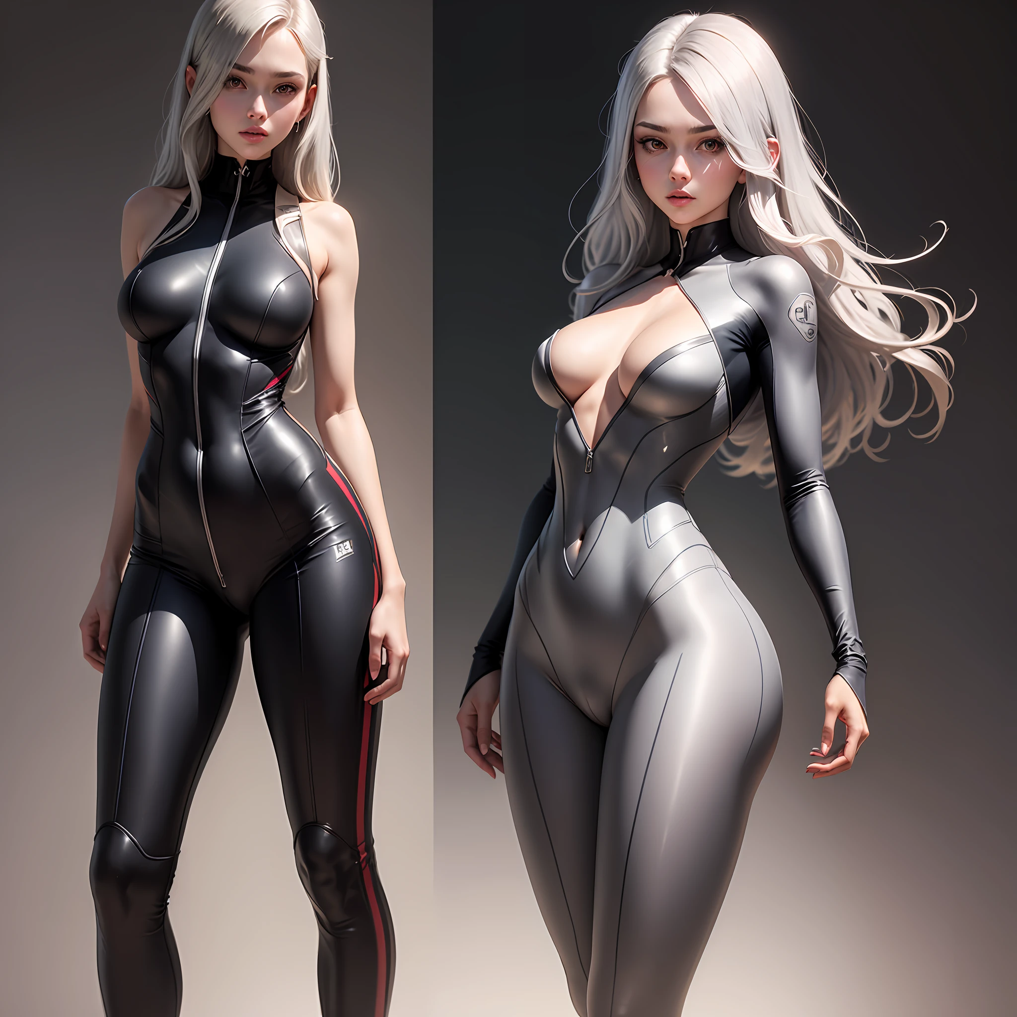 Beth,tightsuit,Pure,long legged,Silver-gray hair,little breast,slim,8k,Wallpapers --auto