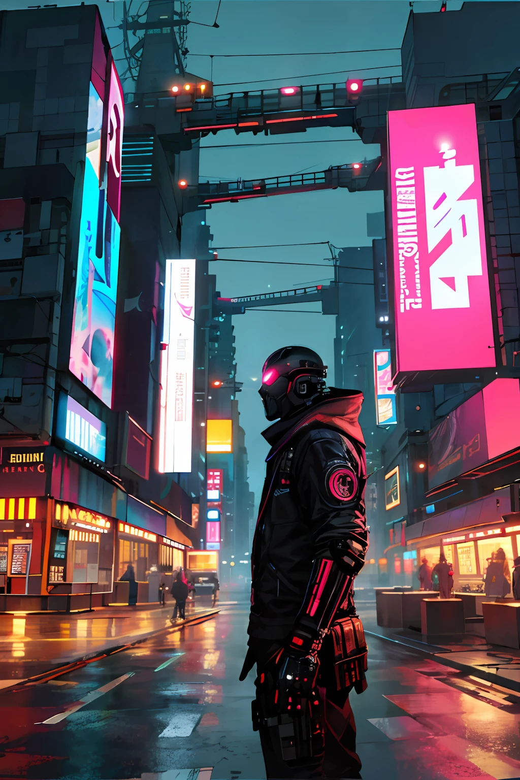 Spider man,Cyberpunk,8k.