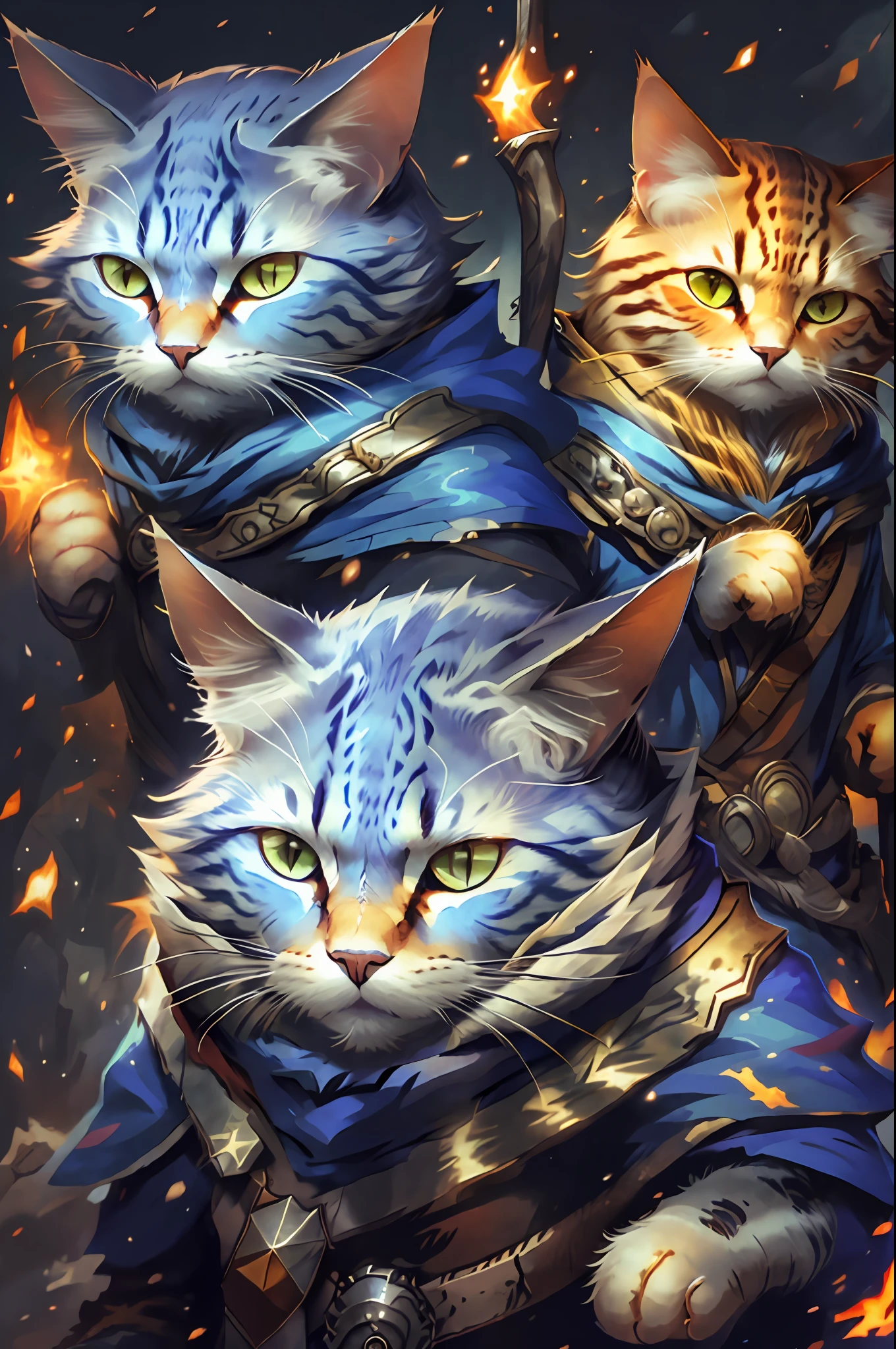 cat, warrior, wizard --auto --s2