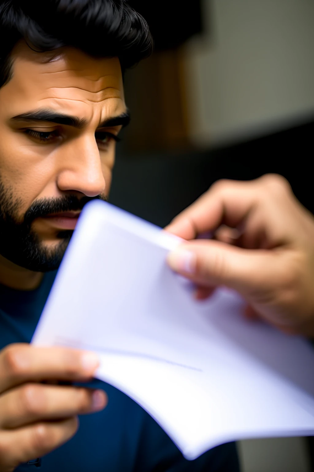 Homem fazendo uma lista de planos
