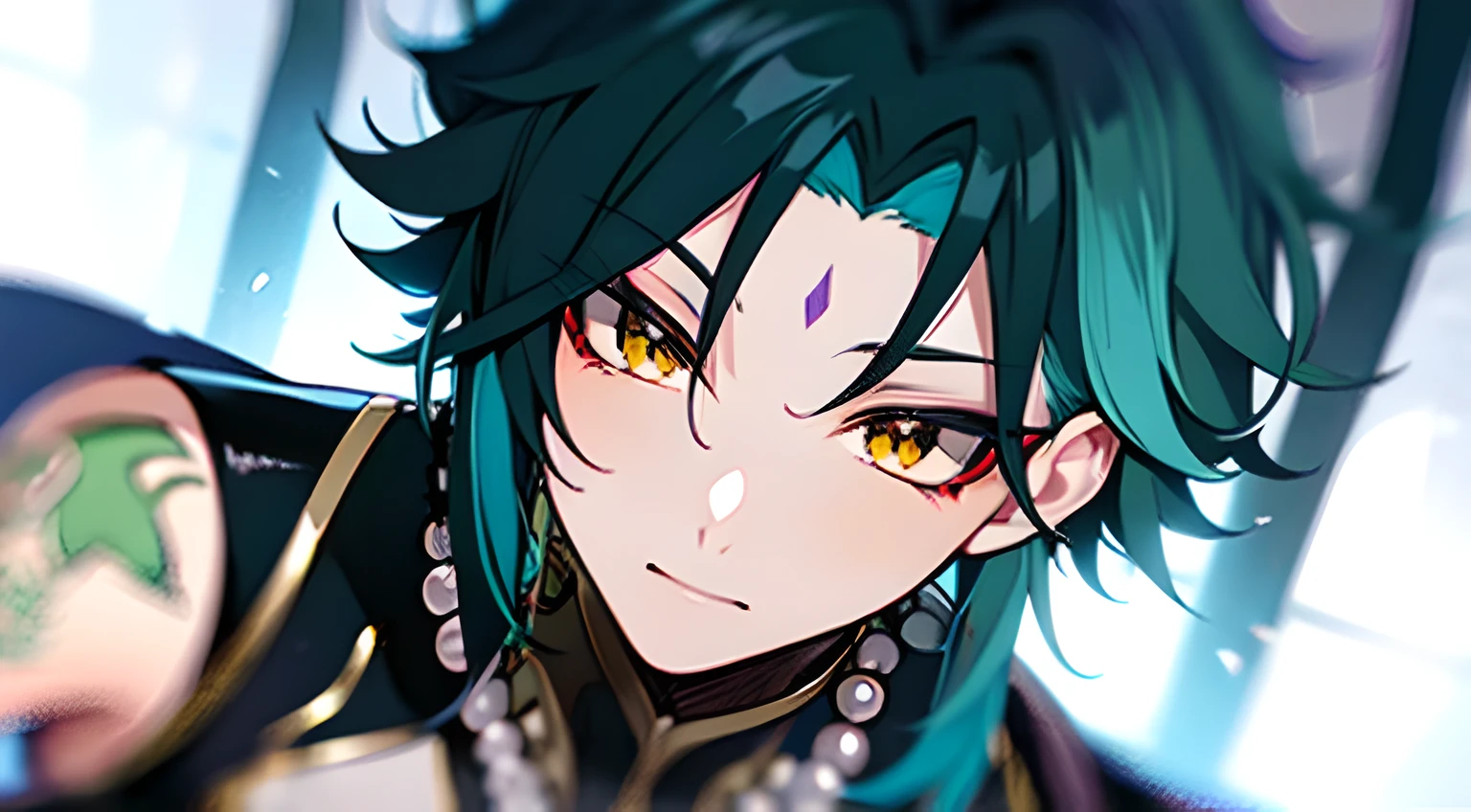 1boy, male focus, yellow eyes,
official