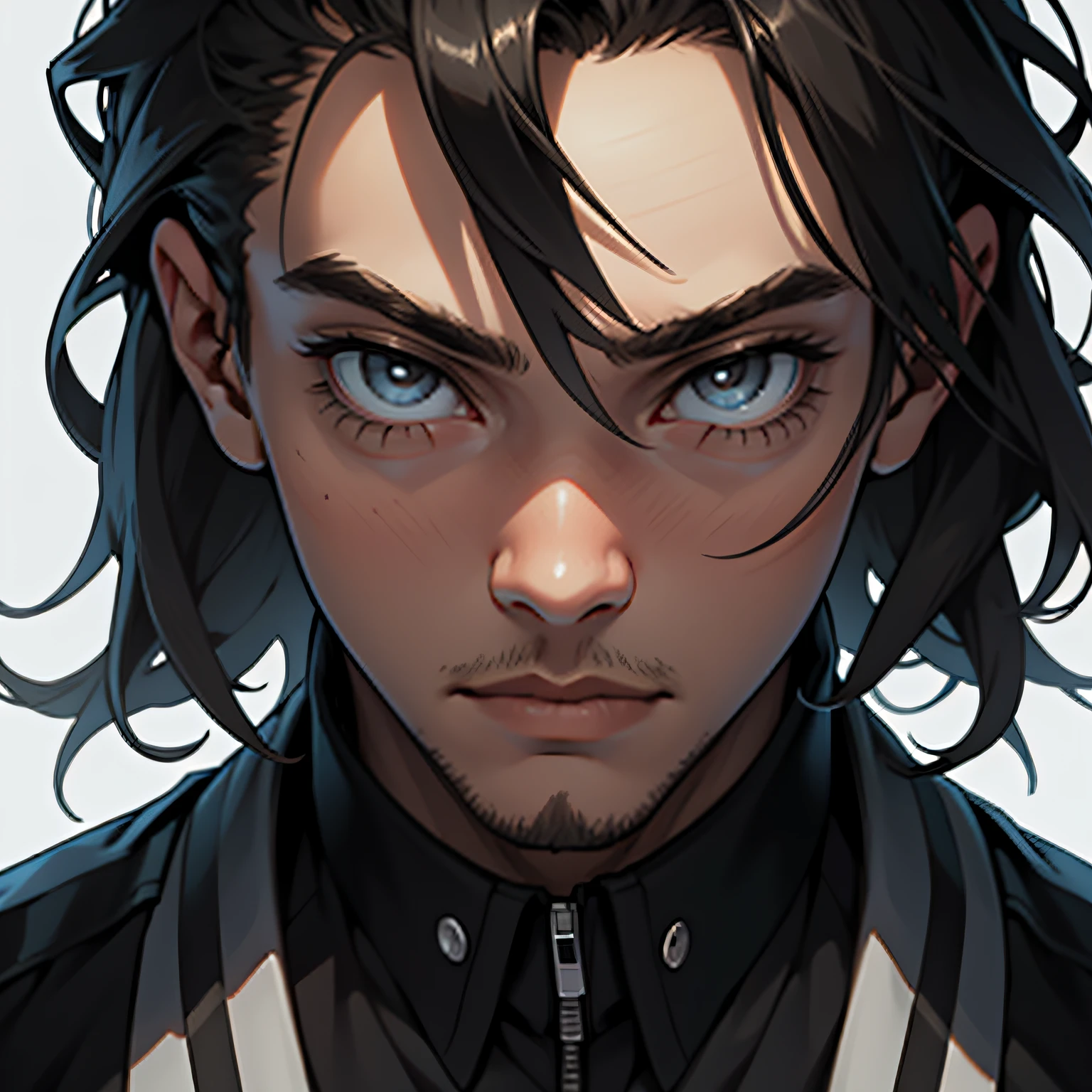 Imagem de um jovem homem com um olhar seguro e confiante, vestindo um terno elegante, encarando diretamente o telespectador.

Na imagem, A charming young man is portrayed with a secure and confident look. Ele veste um terno bem ajustado, conveying an air of elegance and professionalism. His gaze conveys a sense of security and determination.

Man's eyes are expressive and convey confidence, radiating a sense of tranquility and control. His posture is firm and imposing, standing out as someone who can be trusted and respected.

The young man's expression is serene, but it carries a certain magnetism that attracts the viewer's attention. His confidence is evident in every trace of his face, conveying the feeling that he is able to face challenges and lead successfully.

The background of the image is neutral, allowing the figure of man to be the center of attention. Lighting highlights your facial features, enhancing its striking presence.

This image conveys a combination of youth, Safety and charm, Capturing the essence of a promising and trusted leader. It is a visual representation that evokes a sense of comfort and certainty, conveying the idea that he is prepared to face any situation with confidence and determination. --auto
