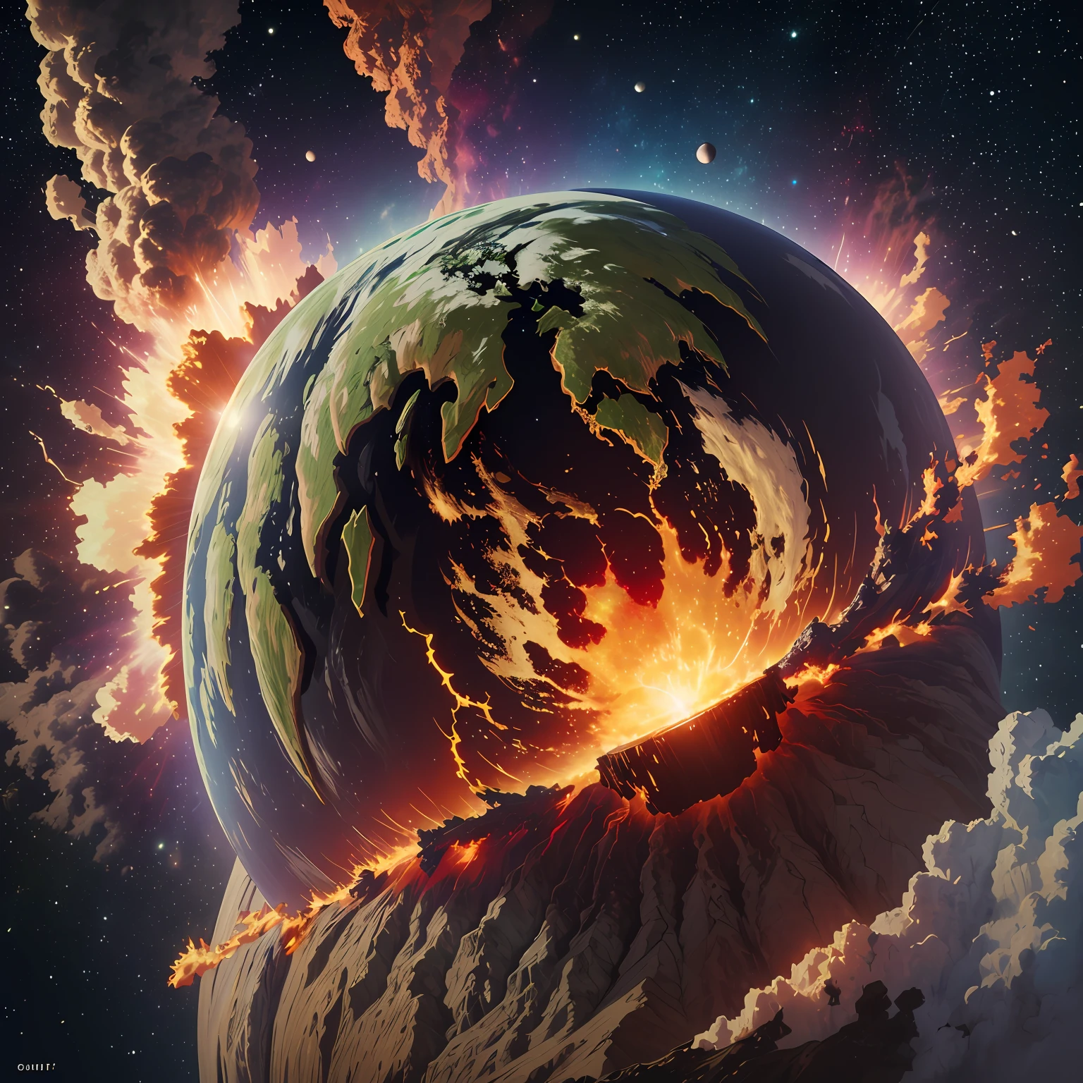 In 2022, a cataclysm strikes Earth, seemingly wiping out the population --auto