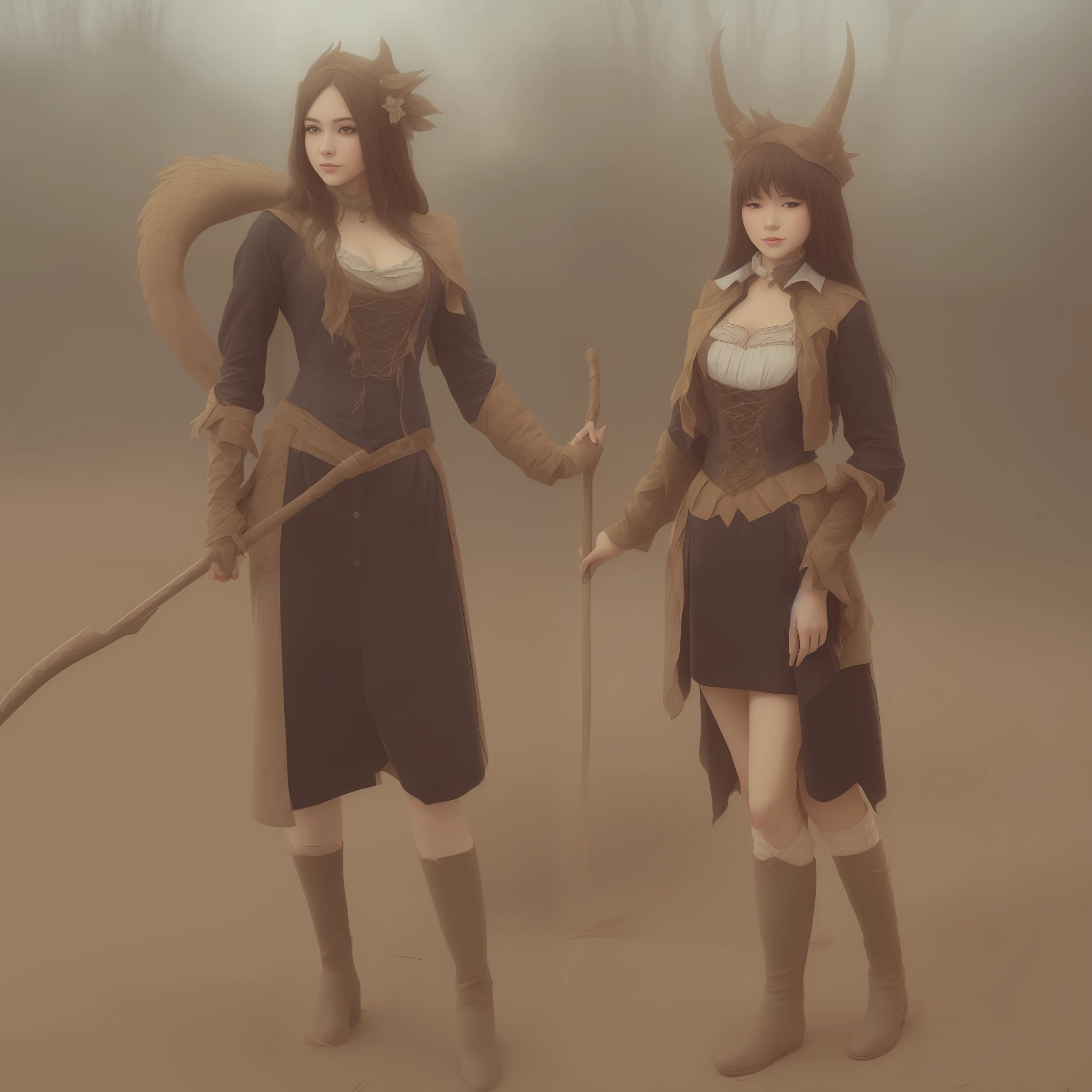 dragon girl,period costume --auto