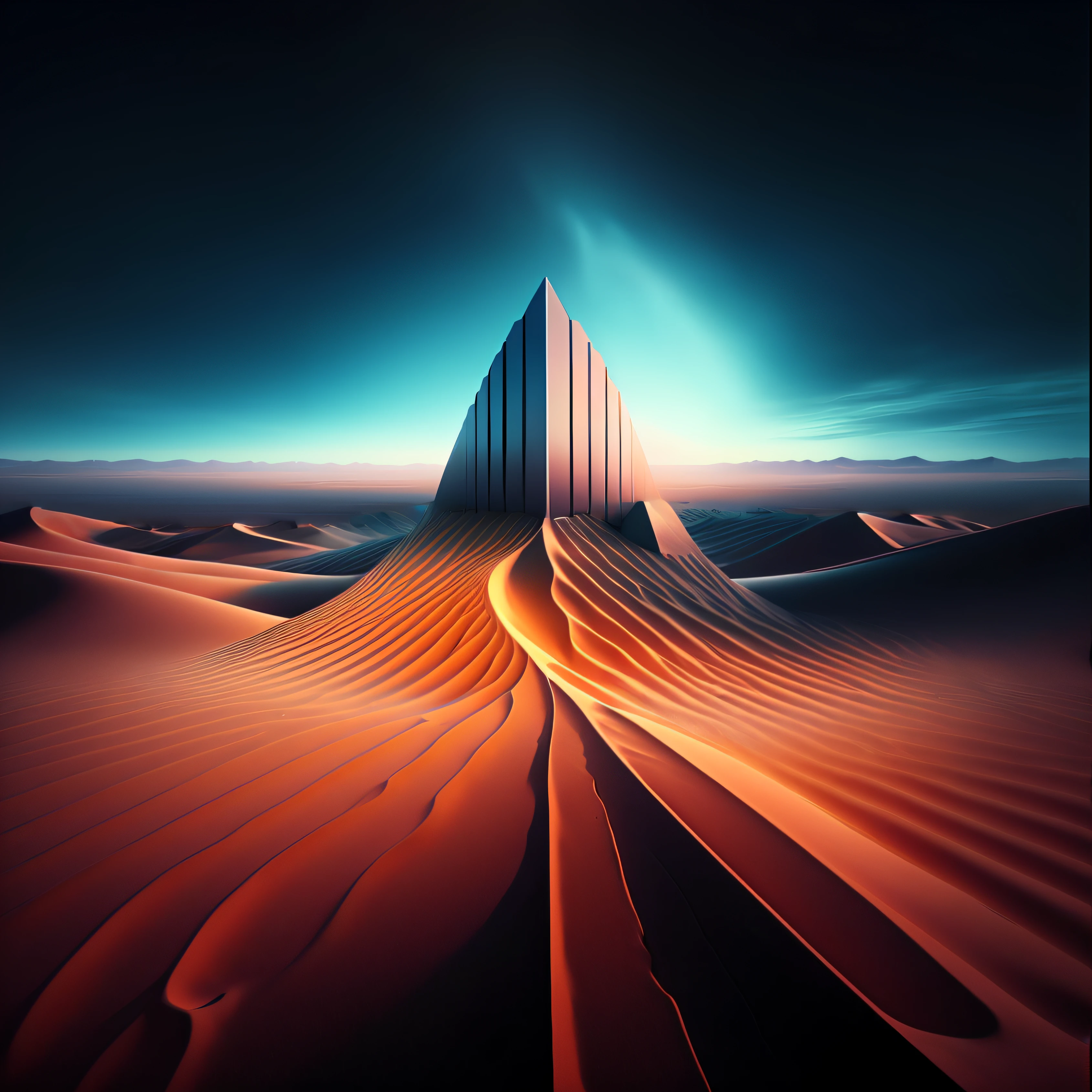 sand dunes, ultra realistic
