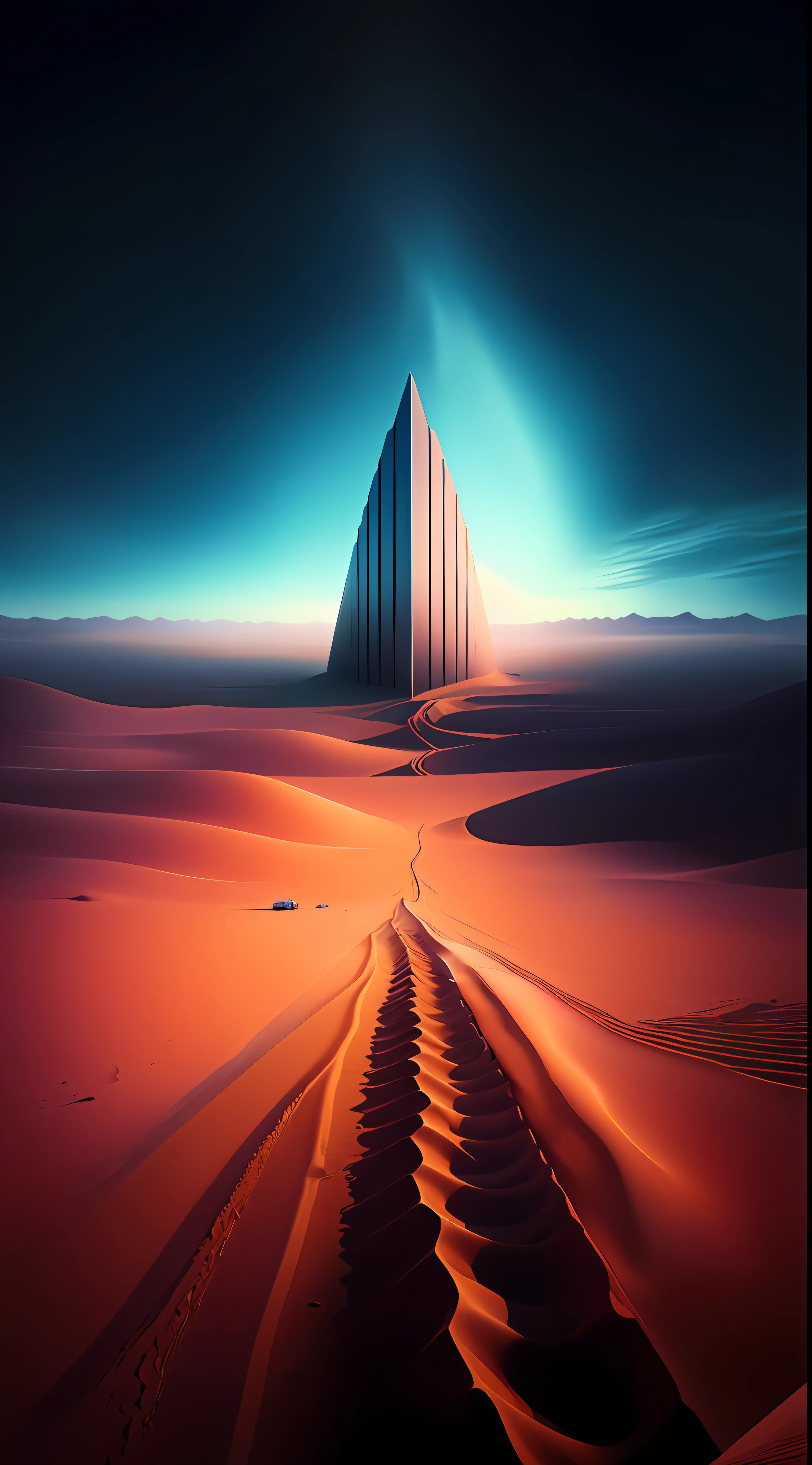 sand dunes , ultra realistic