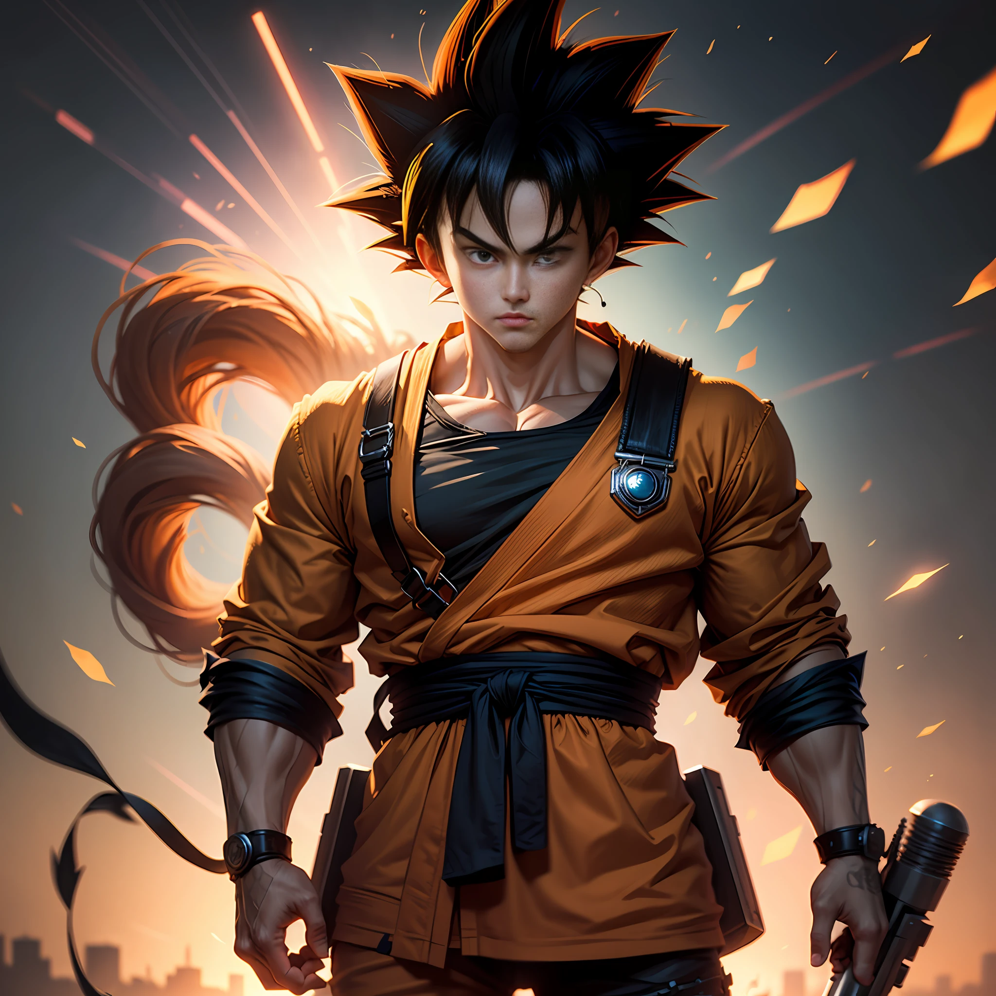 cyber-punk，son goku --auto