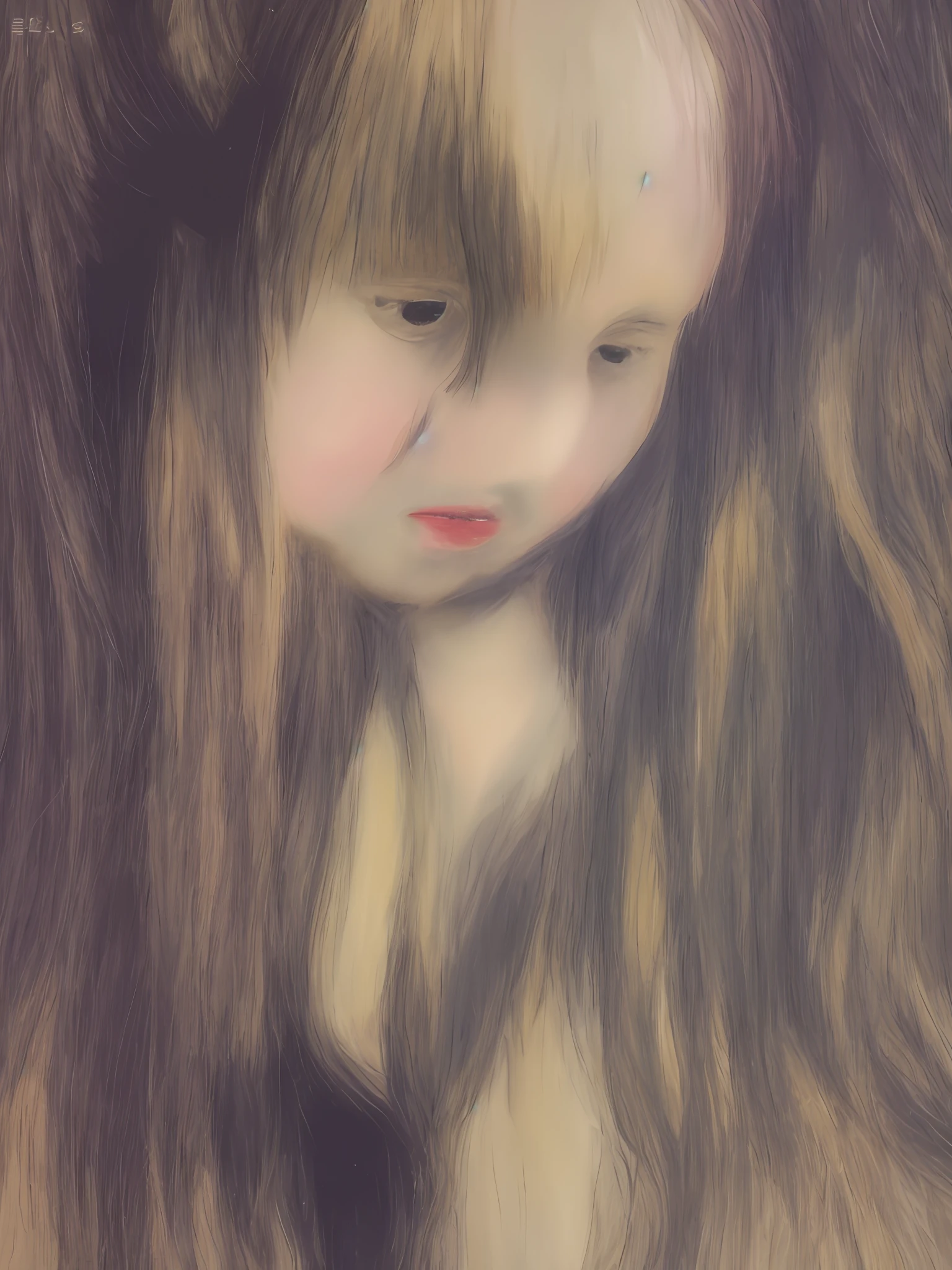 little breast、Beth、whaite hair