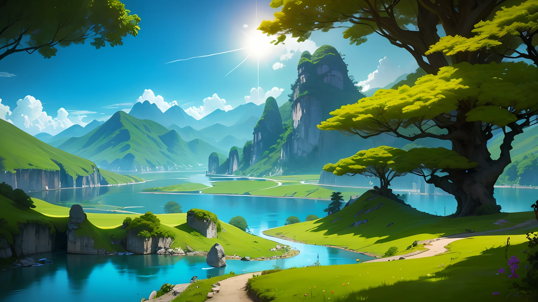 Guangxi has great mountains and rivers