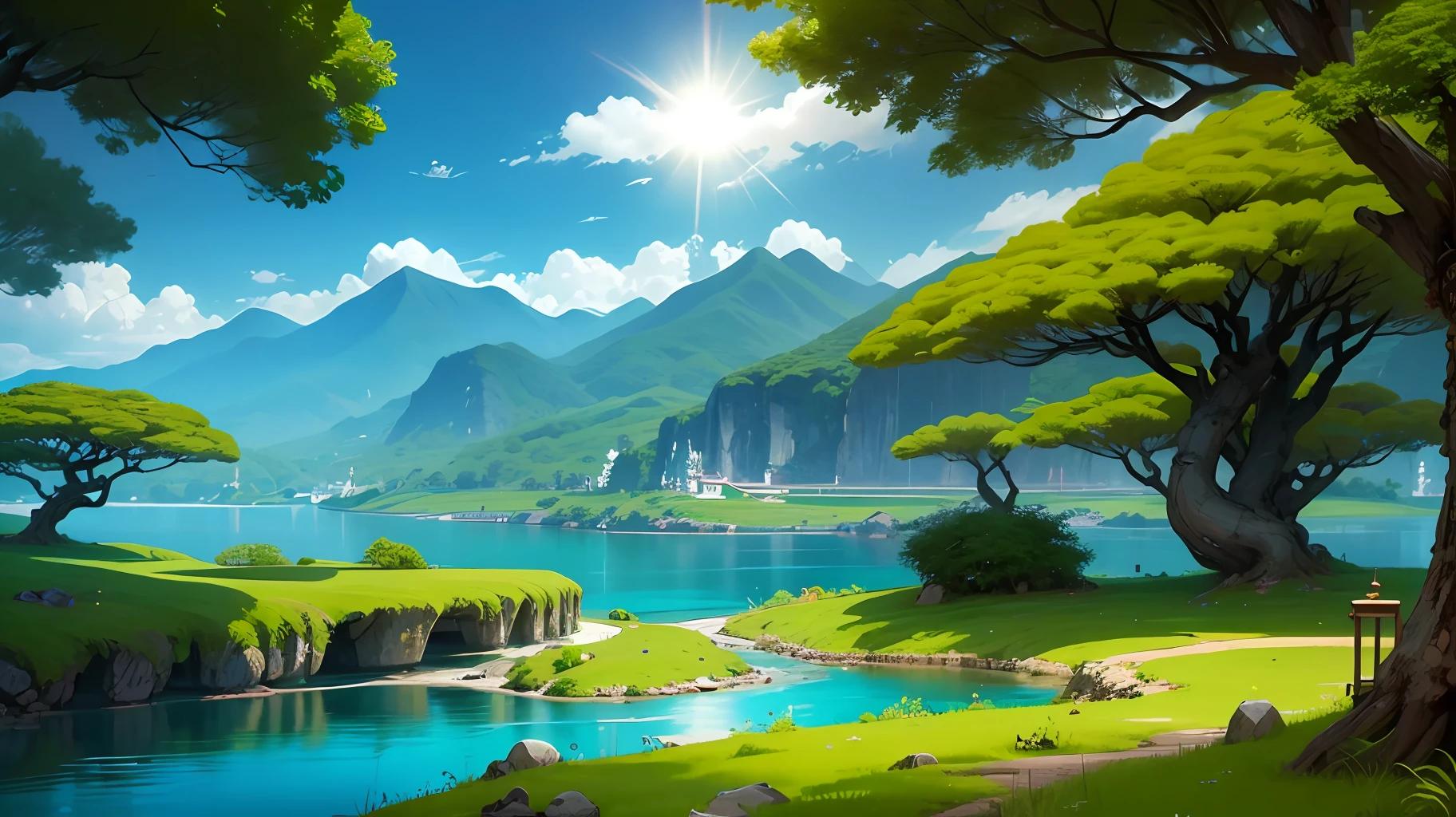 Guangxi has great mountains and rivers