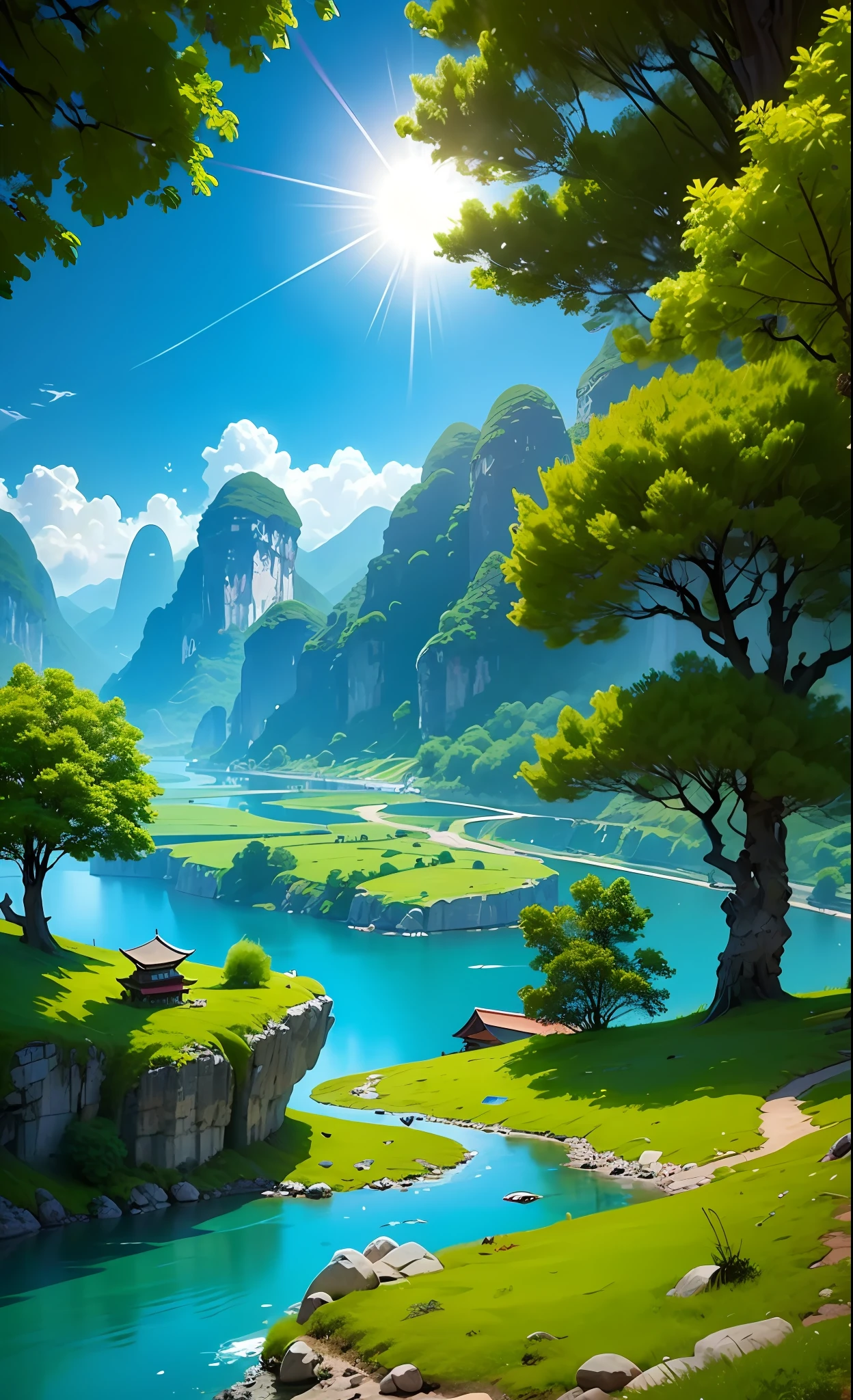 Guangxi has great mountains and rivers